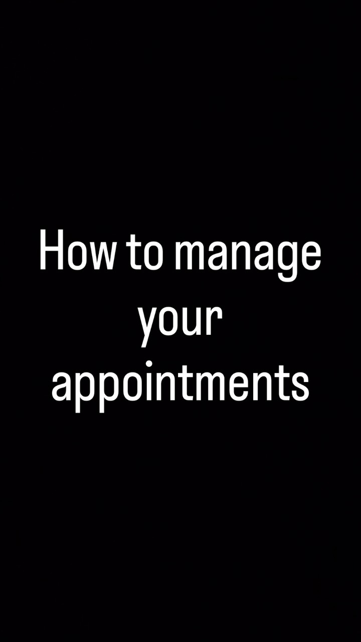 Here’s how to create/log in to your account on our website
•
After you have done this, you will then be able to manage all your future appointments yourself
•
We hope that this video answers all the questions we’ve been receiving, over how to edit your bookings😊
•
See you all soon👋