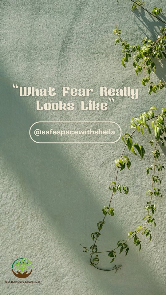 Fear gets a bad reputation.
But it’s not always about danger — sometimes it’s just about care.
Fear isn’t always loud.
Sometimes, it looks like silence, people-pleasing, or procrastination.
And most of us don’t even realize it.
Fear is sneaky — but once you name it, you take away its power.
❤️ This one’s for the overthinkers, avoiders, and quiet warriors.
You’re not alone.
This is the start of a deeper series on understanding fear and how it affects our mental health.
📌 Save this series — we’re going deep.
👇 What’s ONE fear you’ve been avoiding lately?
#fearresponse #mentalhealthawareness bBlacktherapistreels #healingInrealtime #safespacewithsheila #blackwomenhealing
#mentalwellness #healing #anxiety #mentalhealthmatters
#lcsw #blackownedbusiness #blacktherapist #africantherapist #endthestigma
