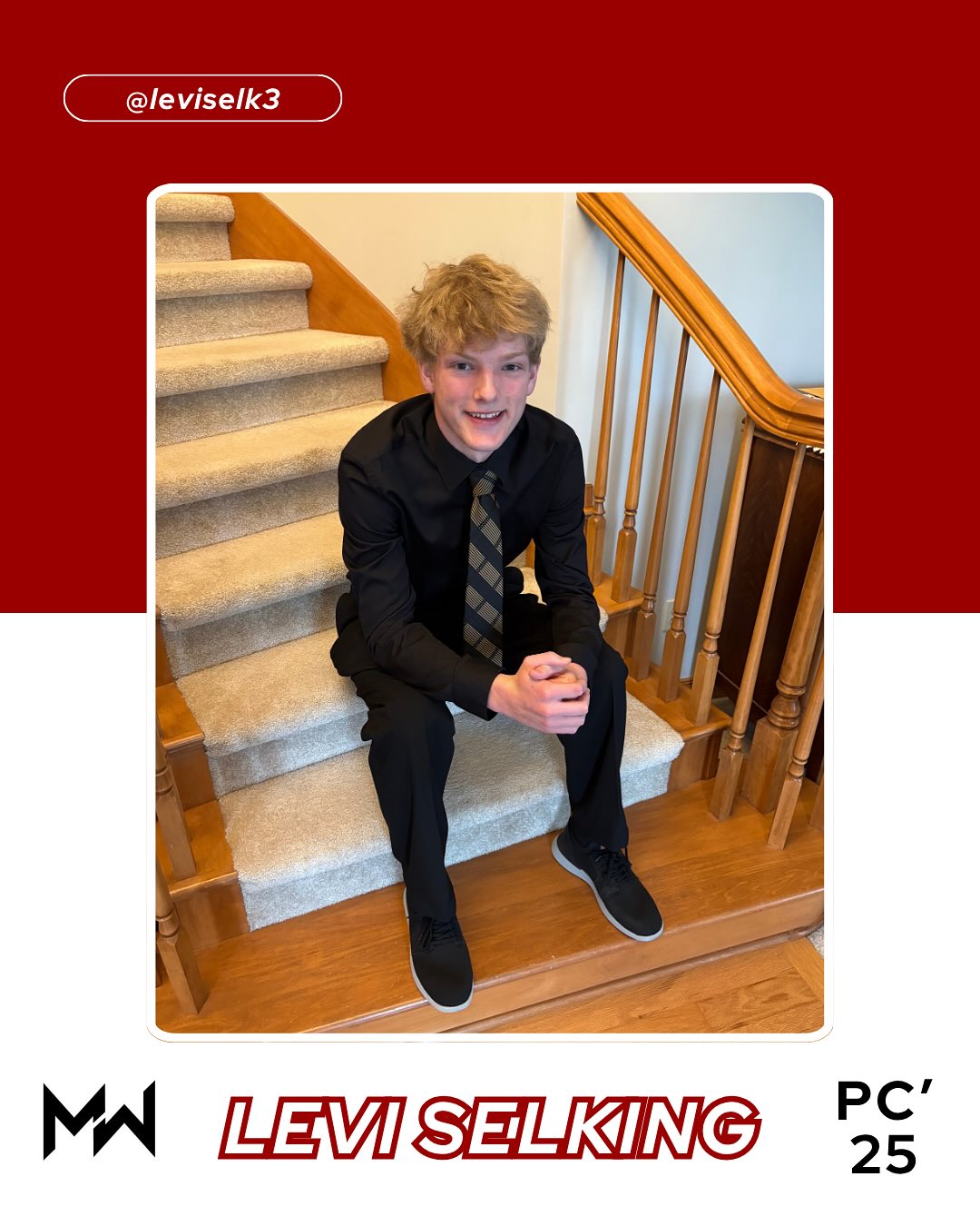 New Member Spotlight:
"I am levi selking, incoming freshman, majoring in met, from fort wayne, and i am looking forward to hanging out with all the guys in the house and playing some 2k and making memories"