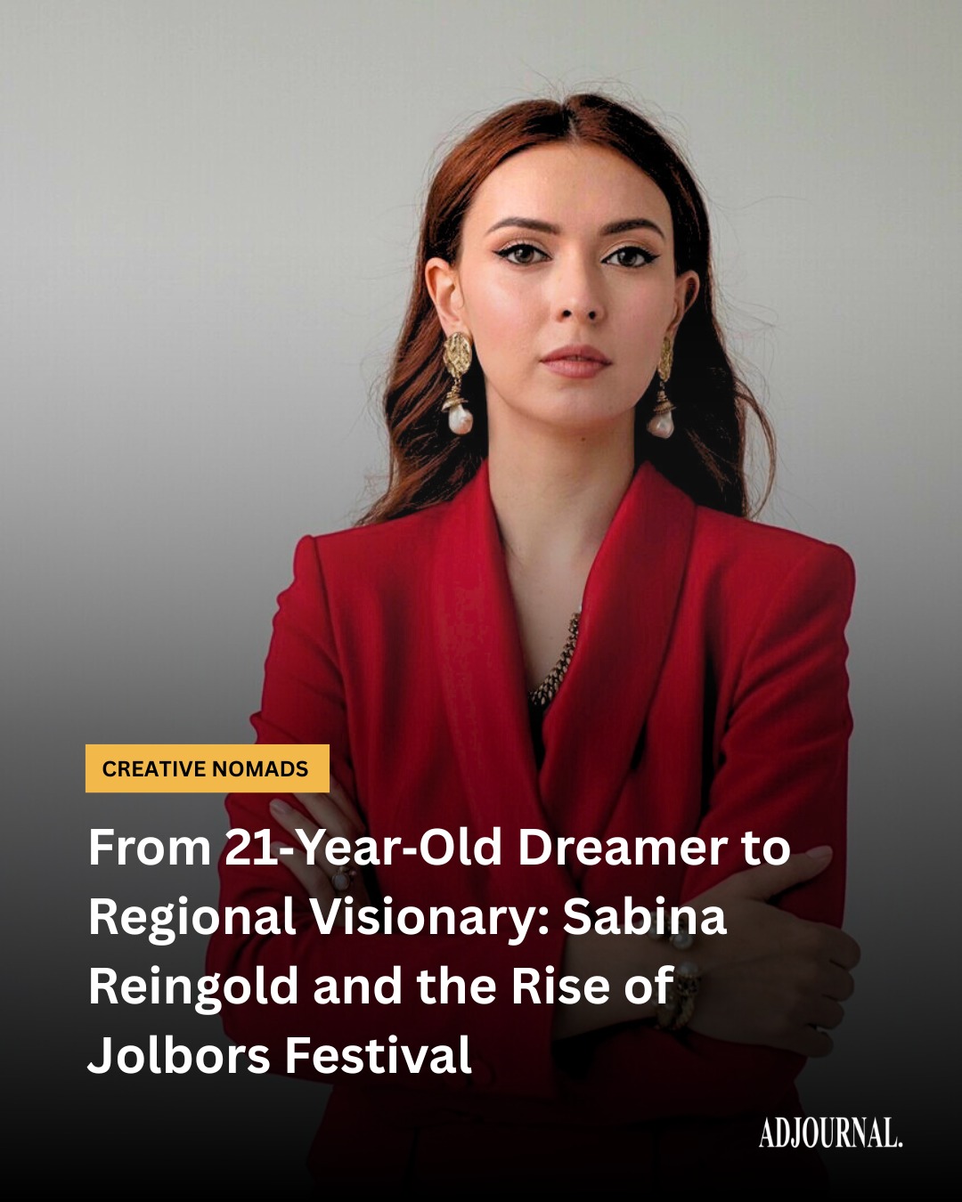 ✨ Meet @esreingold, the force behind @jolbors.festival, Central Asia’s leading creative platform. This year, Jolbors opens its doors to the world, and Mongolia is invited. 🇲🇳✨
🔗 Interview link in bio
#Jolbors #CreativeNomads #CentralAsia #Mongolia #AdjournalAsia #Festival