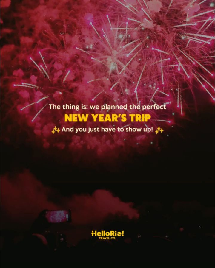 From the social media trends on your screen to real life, the NYE in Copacabana is ready to fill your heart with emotion! ❤️🔥
Our crew is growing fast and the spots are limited. Are you going to miss this??
Link in bio to join us ✨️