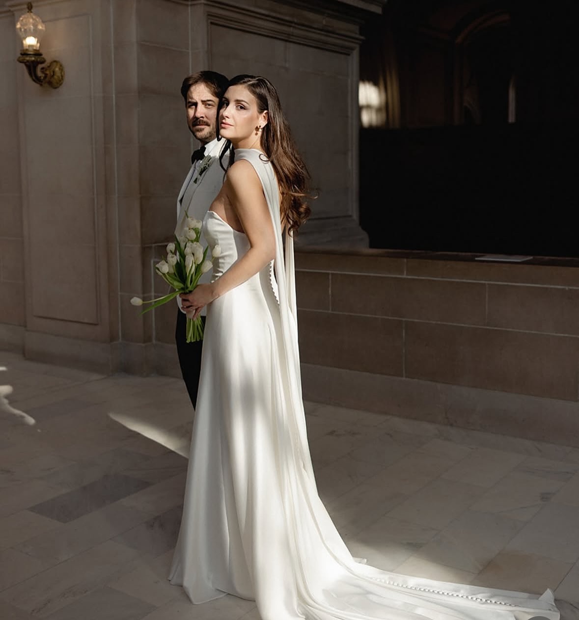 ADDILYN … one of our brides top favourite dresses in store to try. We LOVE a neck tie too.
Captured by @sam.and.cav