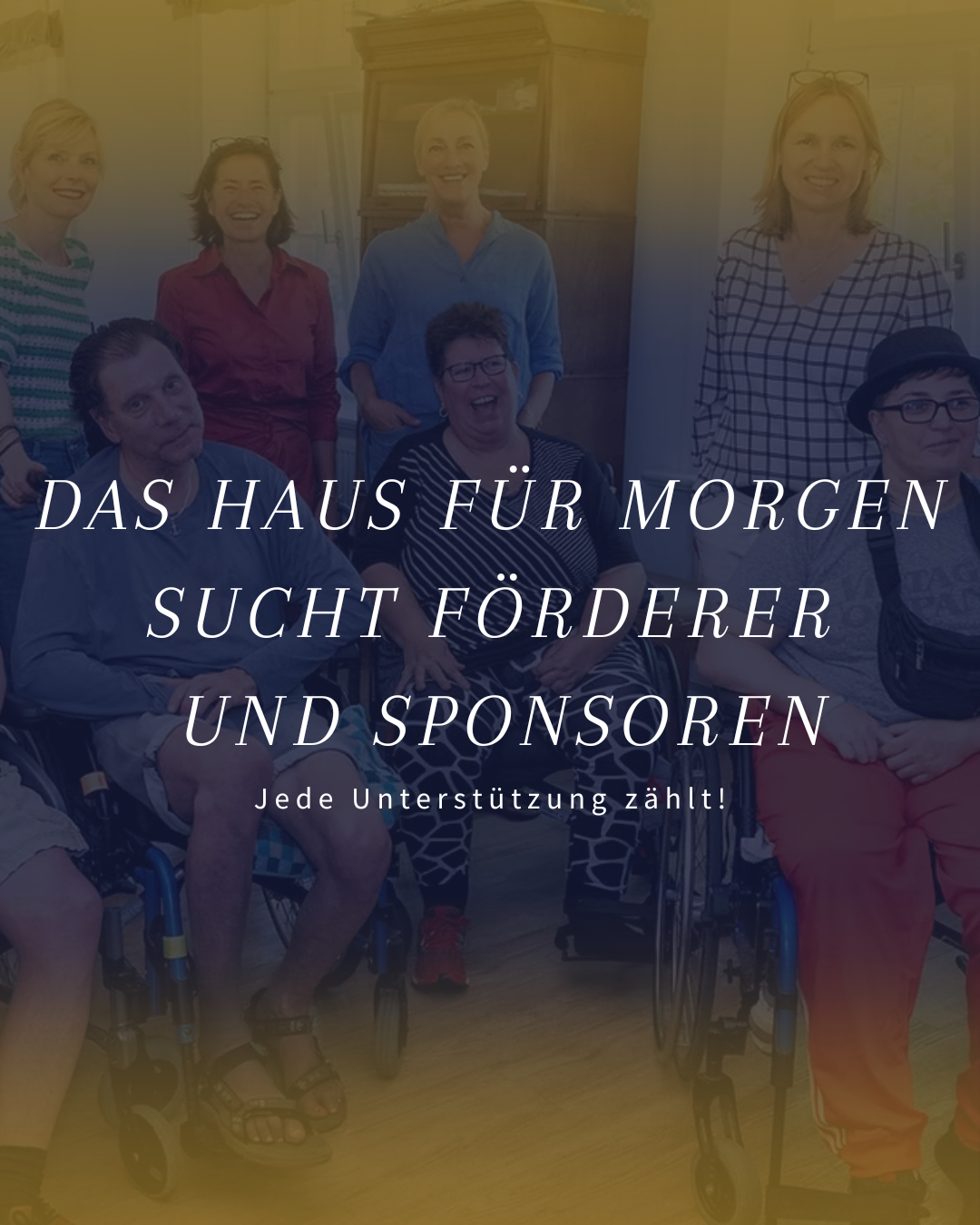 Im Haus für morgen schaffen wir ein Zuhause für jüngere Schlaganfall-Betroffene mit professioneller Betreuung und Pflege.
Unsere erste Wohn-Pflege-Gemeinschaft in Hamburg-St. Georg zeigt: Selbstbestimmtes Leben ist möglich!
Jetzt wollen wir weitere solcher Orte eröffnen und dafür brauchen wir Förderer & Sponsoren.
🙏 Jeder Beitrag schenkt neue Perspektiven.
#Hausfürmorgen