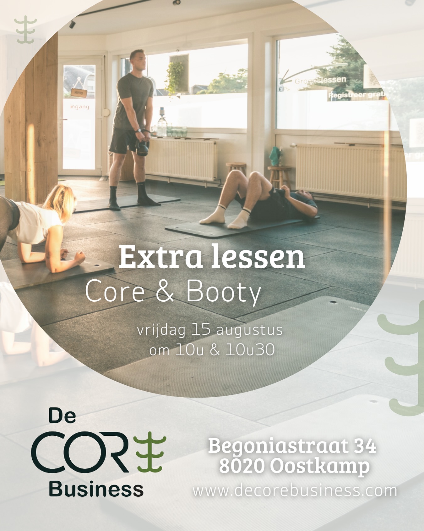 Feestdag? Trainen!
š§info@decorebusiness.be
š»www.decorebusiness.com
šonline / Begoniastraat 34 te Oostkamp
#core #decorebusiness #groupfitness #groupclasses #pilates #oostkamp #reformerpilates #reformerpilatesoostkamp #reformerpilatesstudio #reformerpilatesstudiooostkamp