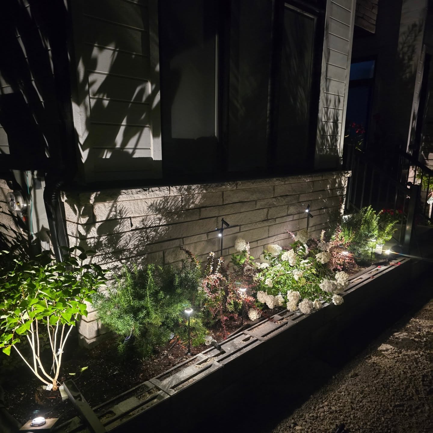 Who says gardens should sleep at night? 🌙💡 Our latest glow-up is making the neighbours do double takes after dark. Just a little Simcoe sparkle ✨
#SimcoeDecks #GardenGlowUp #NighttimeVibes #LandscapeLighting #FlowerPowerAfterHours #DeckedOutDesign #CurbAppealGoals #GlowModeActivated #YardGoals #SimcoeStyle #Inlite