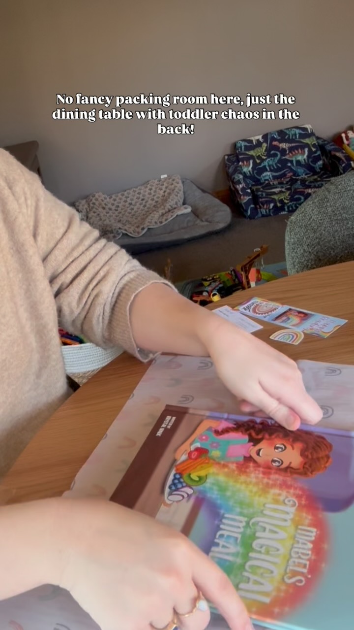 While my son is at swimming with his dad, this is my little pocket of down time to get publisher things done.
This morning’s task? Packing up an order for @holisticplaytime — all from the middle of my lounge room, which is currently filled with dog beds, toddler couches, trains, cars, and everything in between!
I wouldn’t change a thing. Every bit of that chaos is a reminder of my family — and they are the inspiration and drive behind this entire journey. 💛
#PublisherLife #SmallBusinessJourney #SelfPublishedAuthor #BookOrders #IndieAuthor #FamilyInspiration #AuthorLife #AustralianAuthor #Bookstagram #BooksForKids