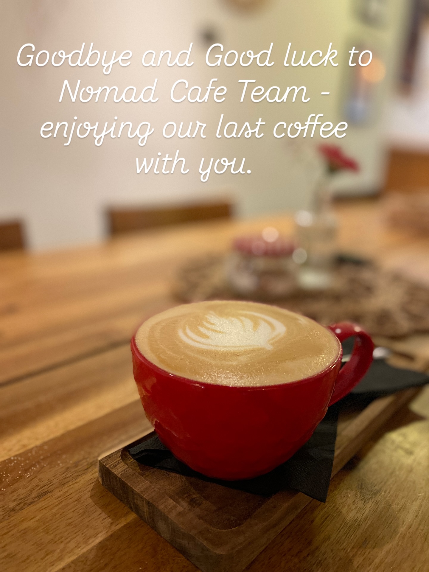 Tonight we say goodbye to Nomad Cafe - we’ve loved your coffee, langòs and chimney cake. Good luck with whatever comes next. You will be missed! #discoverbtown #bedford
