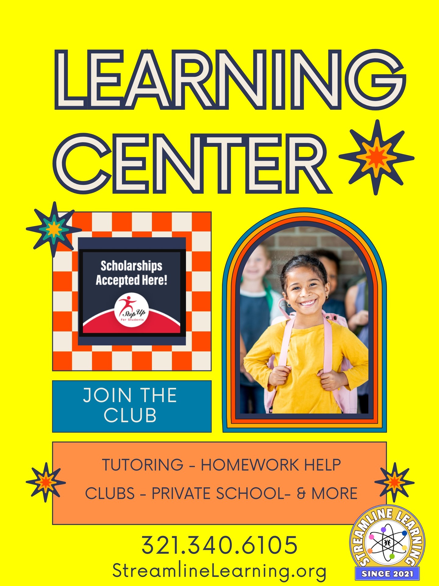 Parents… imagine ONE place that supports every part of your child’s growth.
A place that tutors, teaches, enriches, supports, guides, and EMPOWERS.
That place is STREAMLINE LEARNING. 💙💛
We are Apopka’s complete learning system, offering:
📘 Private School (VPK–12)
Small classes • Certified teachers • Hands-on learning
📚 Tutoring (K–12)
Reading • Math • FAST Prep • Homework Help • Intervention
🏡 Homeschool Co-Op (The Hive)
Full curriculum • Clubs • Certified teacher support • Portfolios
💻 Hybrid School (eCampus)
Flexible schedules • Virtual + in-person options • Personalized plans
🎨 Saturday Social Clubs
Esports • Art • Piano • Home Ec • Leadership • Basketball & more!
🚀 Summer Camps + Holiday Camps
STEM • Academics • Hands-on learning • Real growth
✨ Scholarships Available — WE HELP YOU APPLY
This is the village your child needs.
This is the support YOU deserve.
This is the future of learning.
👉🏽 DM “ALL IN” to enroll, tour, or get scholarship help TODAY.
Seats fill fast — don’t wait.
#StreamlineLearning #ApopkaFL #OrlandoParents #TutoringCenter #PrivateSchoolLife #HomeschoolCoop #HybridSchool #SaturdayClubs #EducationReimagined #FASTPrep #AcademicSuccess #MomsOfOrlando #CentralFloridaKids #WeAreStreamline #LearningThatWorks