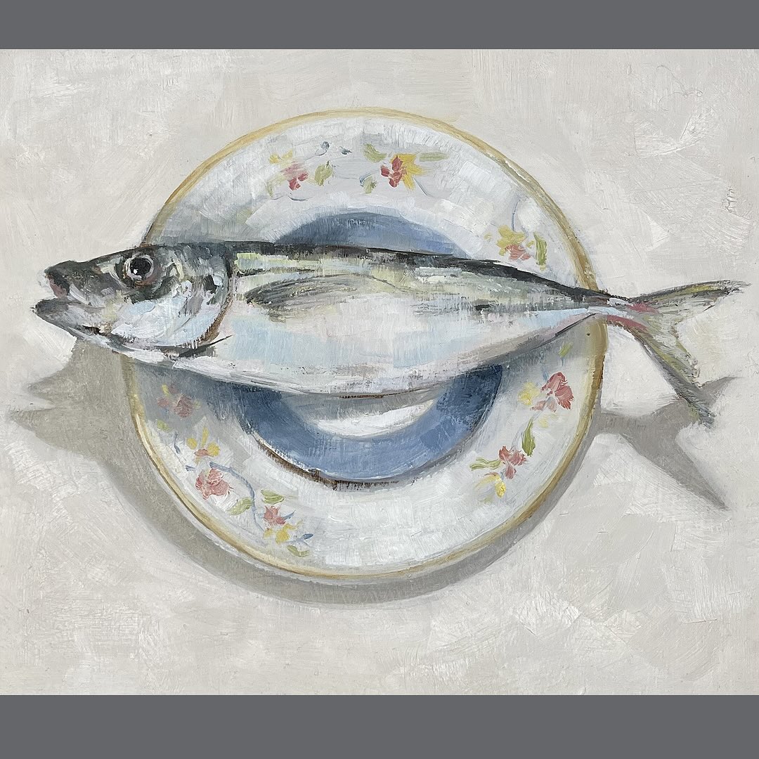 A Horse Mackerel to add to the collection of fish paintings that will be part of my @polyfalmouth ‘Workings’ show with @fleurparkinson.art from the 26th August. More details to follow. X
#fishing #sealife #cornishfish #fishpainting #oilpaintings #oilpainter #fishart #marineart #stilllife #falmouthlife #cornishcoast #cornishartist
