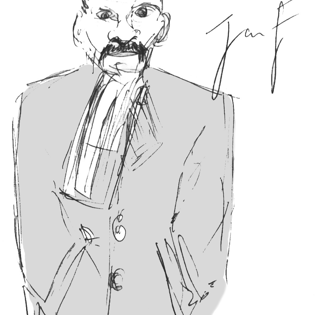 In memori Jan,
Jan Frakking was een harde leermeester. Basis van mijn vijftien jaar durend avontuur in de chemische industrie. Zonder het te weten stond hij ook aan de wieg van mijn schrijverschap. Hij was het onderwerp van een artikel dat ik in 2016 schreef op LinkedIn. Een onbedoelde ode aan hem en mevrouw van Eck dat leidde tot een boek.
Zachte heelmeesters maken stinkende wonden. Jan maakte alleen 'clean cuts'. Het doet wel even zeer, maar er blijft geen rommel achter. Ik hield van Jan. Hij was duidelijk en veilig. Geen gelul, maar een voorbeeld door het te zijn:
Een paradijsvogel die het spel speelt, hard en mooi, samen met zijn 'freule', Ine.
Na negen levens is hij op 4 augustus aan zijn laatste vlucht begonnen.
Ik voel verdriet, maar mis hem niet
in gedachte breng ik hem naar hier.
en ben hem eeuwig dankbaar.
Vaarwel oude krijger.
Maurice