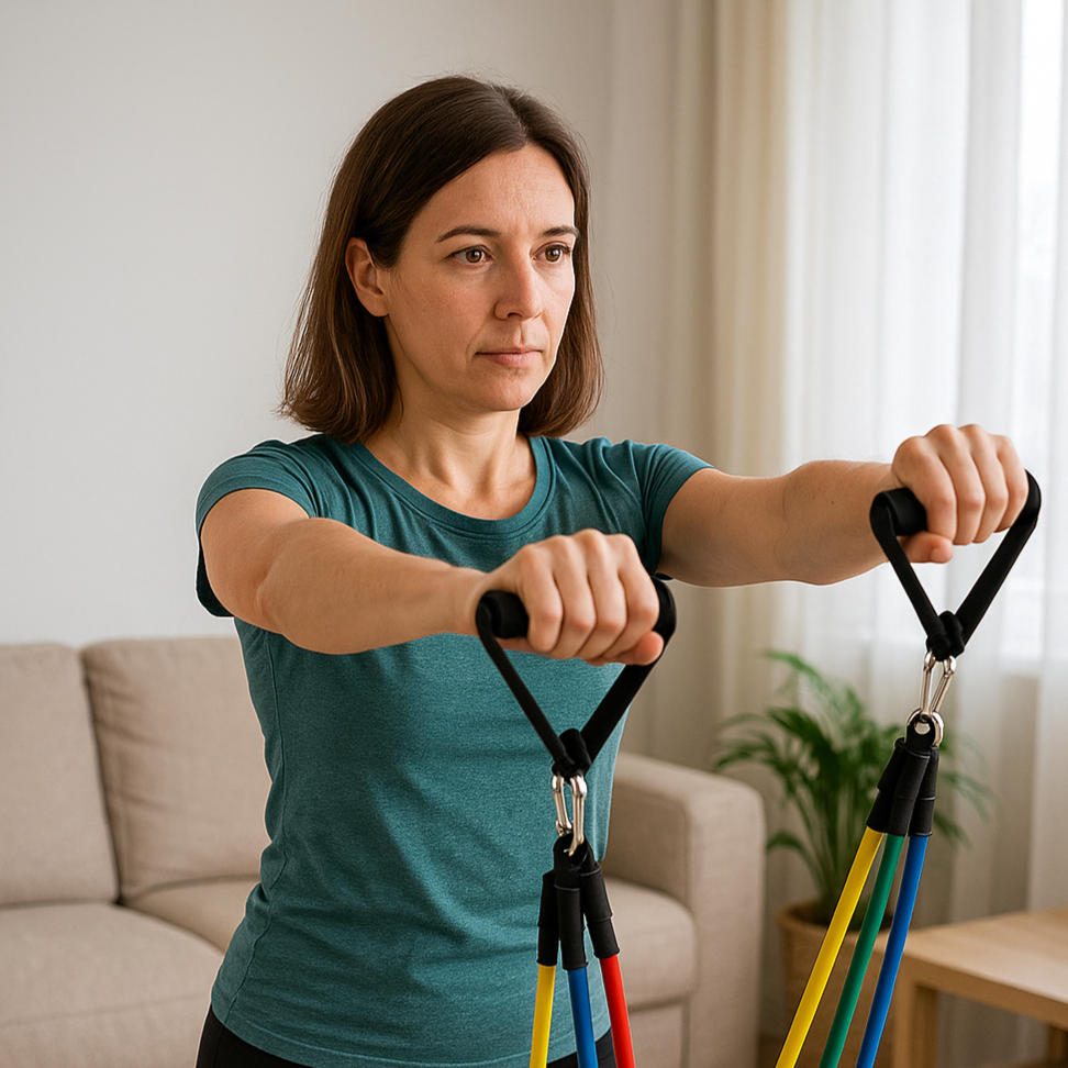 Las gomas elásticas son la clave para seguir avanzando en tu fisioterapia desde casa. Versátiles y efectivas, ¡no dejes que la recuperación se detenga! Link in Bio