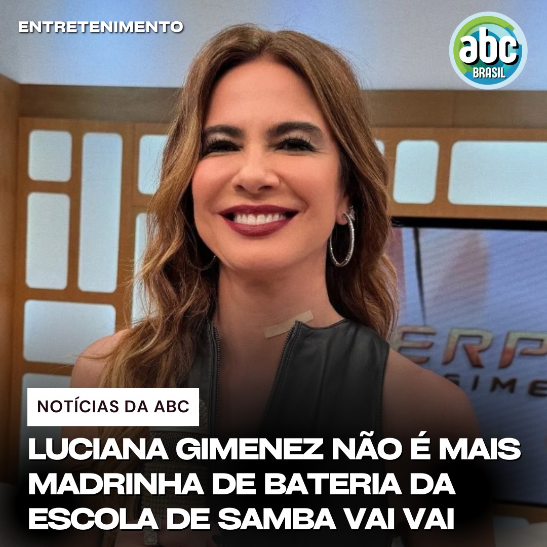 A apresentadora Luciana Gimenez não é mais madrinha de bateria da escola de samba Vai-Vai.
A informação foi confirmada pela assessoria da agremiação nesta quinta-feira, 7 de agosto de 2025. De acordo com fontes ouvidas pelo site Portal LeoDias, Luciana teria sido desligada por não comparecer com frequência aos ensaios, mas a escola nega essa versão.
Segundo a Vai-Vai, o posto de madrinha de bateria é renovado anualmente, e a substituta de Luciana será anunciada após a divulgação do samba-enredo para o Carnaval de 2026.