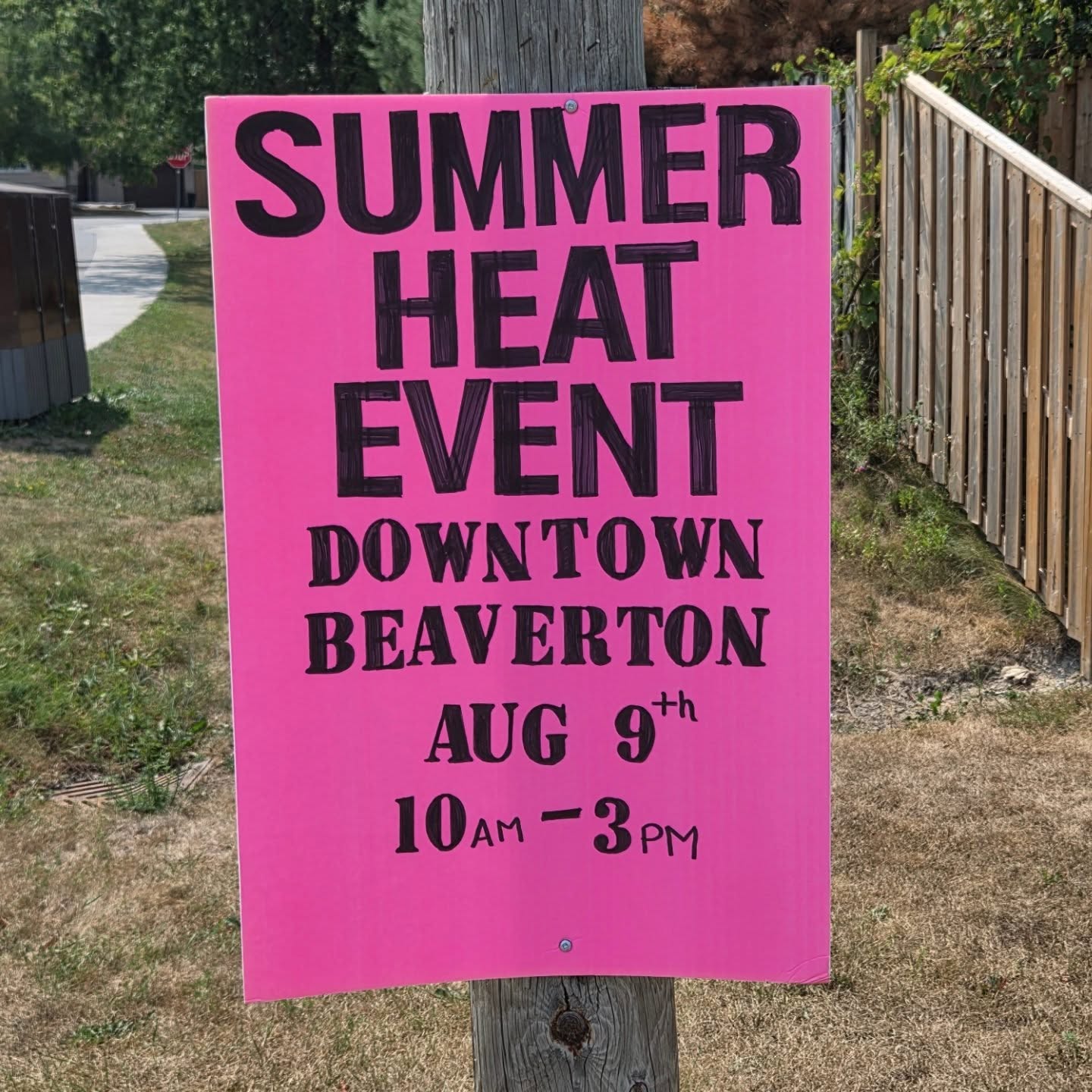 Come out to Simcoe and Osborne street this Saturday for the local stores Summer Heat Event! 😎 There will be vendors along with all the wonderful stores to visit!
Wrigley's Pet Grooming is hosting a scavenger hunt starting at 10am. Prizes for the fastest hunters!
Come scavenge, support local and shop till you drop!
We will not be be a vendor but will be at our store on Mara, 10am-3pm, just a hop, skip and jump away.