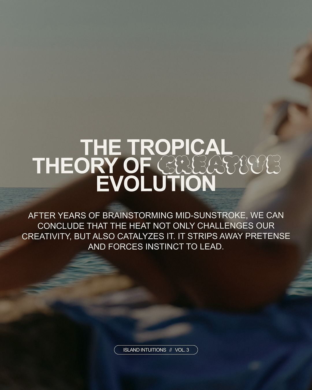 Henri Bergson’s theory of creative evolution reframes heat and biodiversity not as obstacles, but as vital catalysts. This tropical heat surely shapes how we do things around here 🫡
In the meantime stay cool, it’s hot out there.