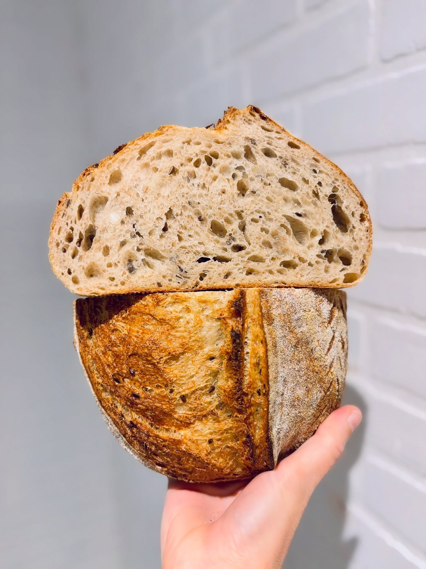 Tu cherches une recette de pain simple, nourrissant… qui s’intègre doucement dans ton quotidien? 🌾🥖
(Celui qui prend le temps de lever… comme toi, un dimanche matin 😌)
Voici mon pain de blé nomade — un compagnon de route tout terrain, parfait pour celles et ceux qui veulent apprivoiser le levain sans se compliquer la vie.
Pensé pour suivre le fil de la journée, ce pain trouve l’équilibre entre douceur rustique, mie moelleuse et croûte qui chante plus fort que le toaster.
Il a été conçu pour voyager, se partager… et se savourer un peu partout : autour d’un feu, au bord du fleuve, ou simplement à la maison.
🌾 Recette complète sur lamienomade.ca (lien dans ma bio!)
🍞 Levain, farine de blé, un brin de patience… et beaucoup d’amour.
Pis toi, c’est quoi ton pain de survie? 💬👇🥖
#painaulevain
#lamienomade
#levainmaison
#painnomade
#painfaitmaison
#recettelevain
#levainaddict
#boulangerieartisanale
#cuisinemaison
#painquebecois
#surlaroutedulevain
#boulangeriequebecoise
#levainquebec
#vanlifeboulangerie
#painartisanal