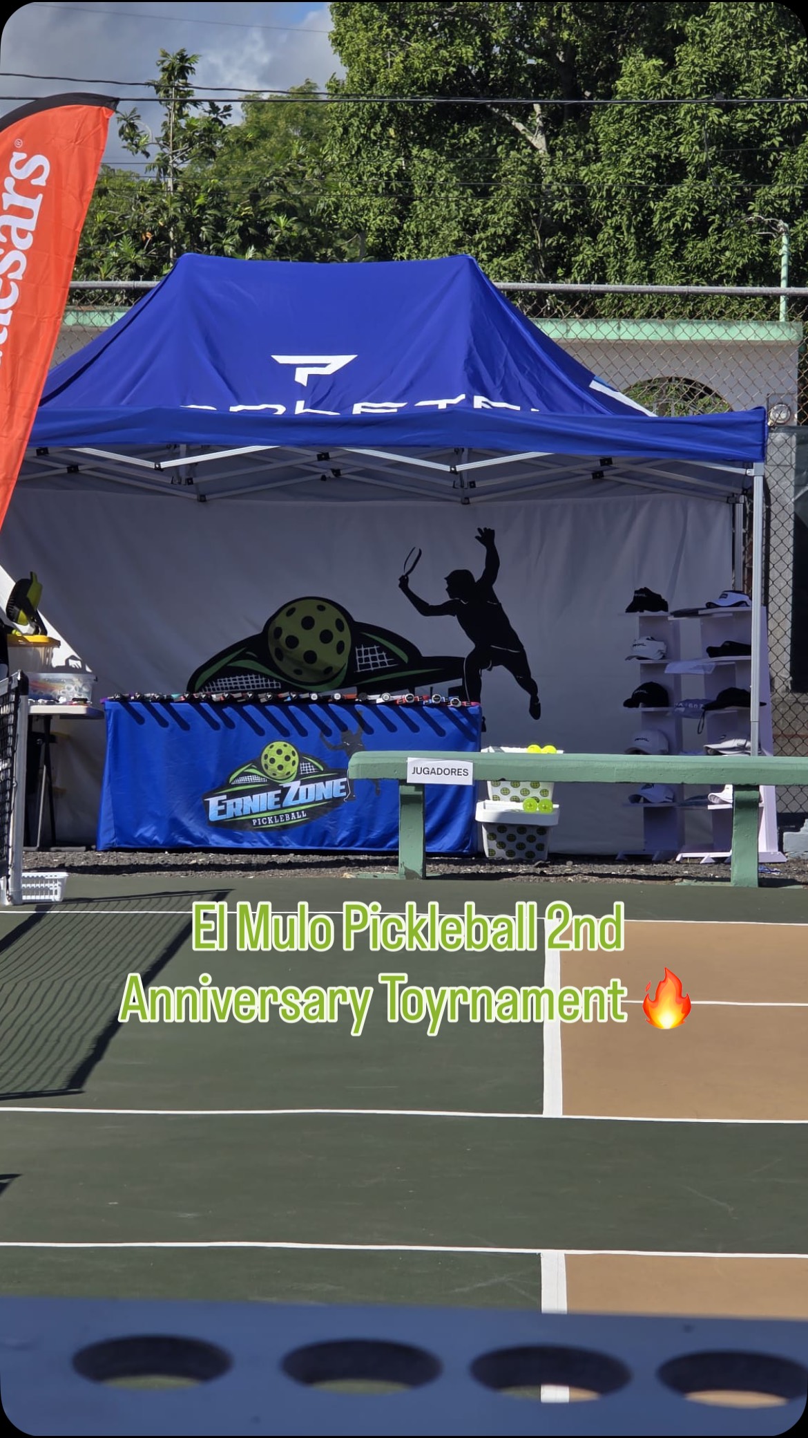 🎾 Hoy y mañana en el torneo @elmulopickleball en Juncos 🏆
Pásate por la carpa de Ernie Zone Pickleball y llévate tu próxima paleta y accesorios 💪
📲 787-634-0710
#ElMuloPickleball #ErnieZonePickleball #PickleballPR #PuertoRicoPickleball 🎾🇵🇷