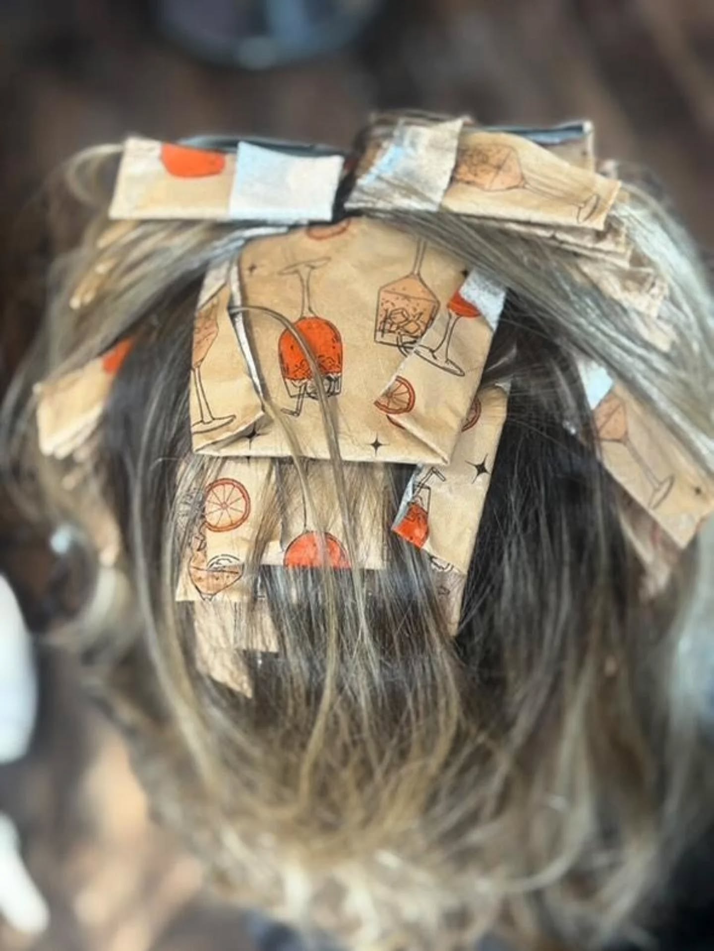 Still living a Spanish daydream, even in lil ol' Branford!
Now if I could only figure out how to get the foils turned the right way ๐