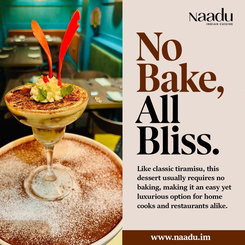 Indulge in the creamy, dreamy layers of our no-bake dessert – a luxurious treat that’s as effortless as it is elegant. Inspired by classic tiramisu, it’s perfect for those who crave decadence without switching on the oven.
Whether you’re a home cook or a restaurant connoisseur, this one’s pure magic in a glass.
Discover more at www.naadu.im
#NaaduIm #NoBakeDessert #TiramisuTwist #LuxuryOnASpoon #DessertGoals #IndianCuisineWithATwist