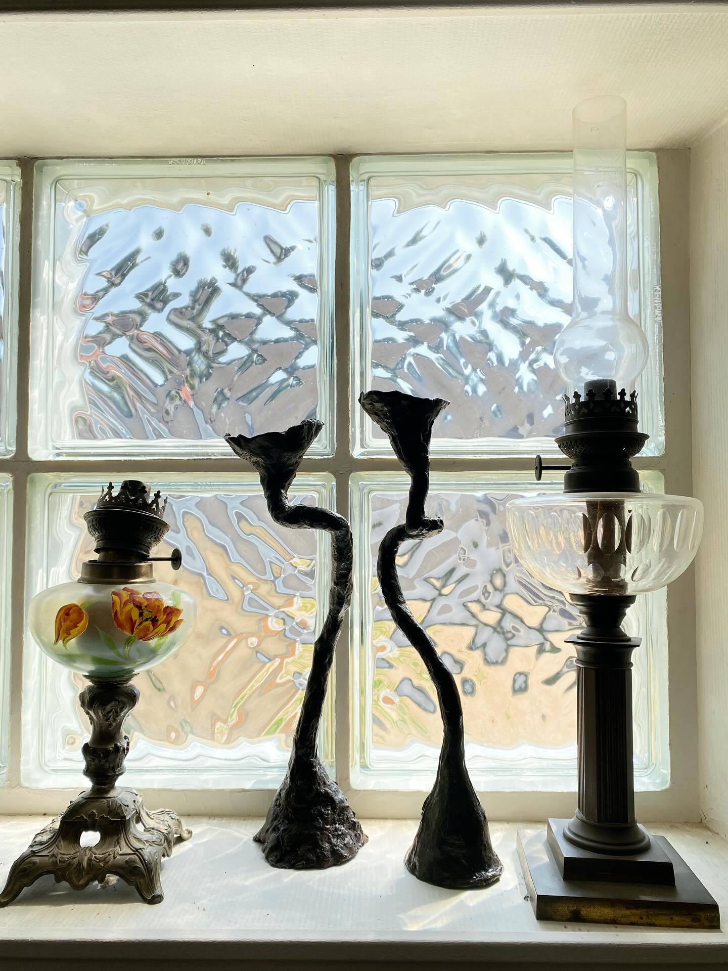 chandelier en bronze