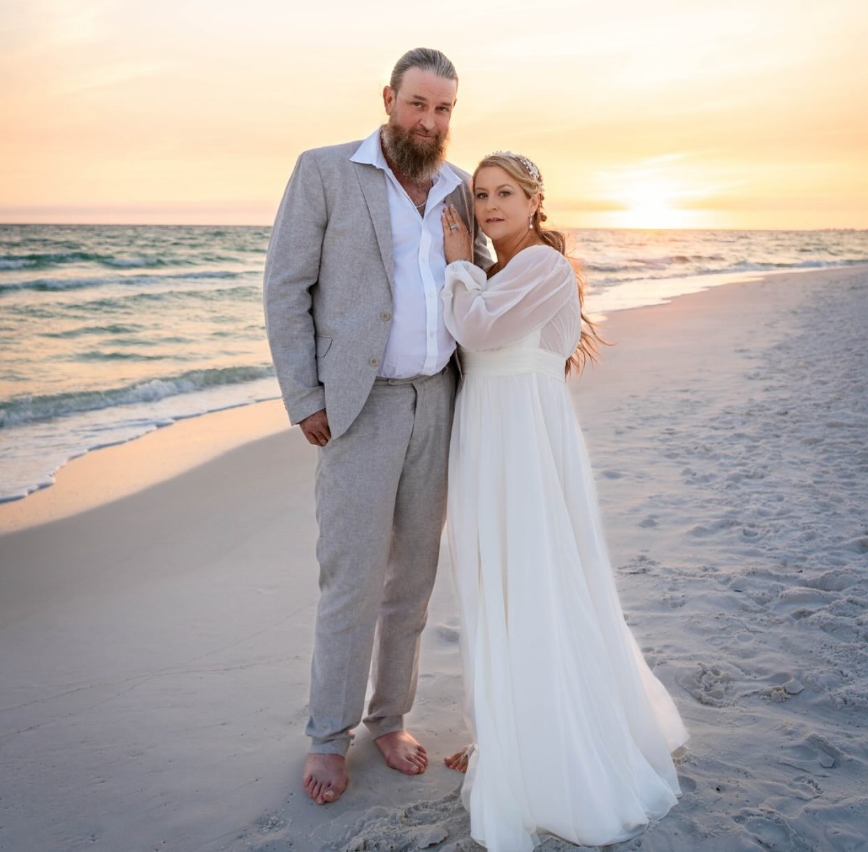 Congratulations- we wish you 2 a long happy life together 👏💕@emeraldcoastmarriage nice capture ⭐️