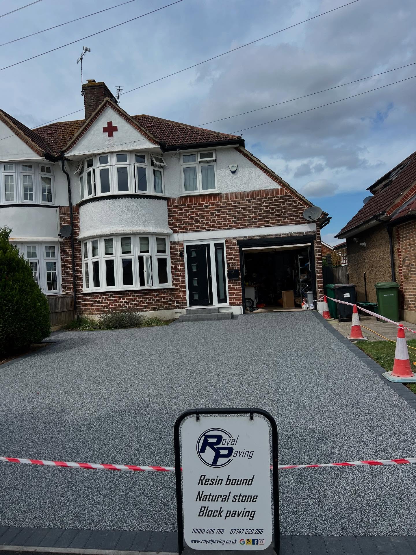 New resin driveway (palazzo)