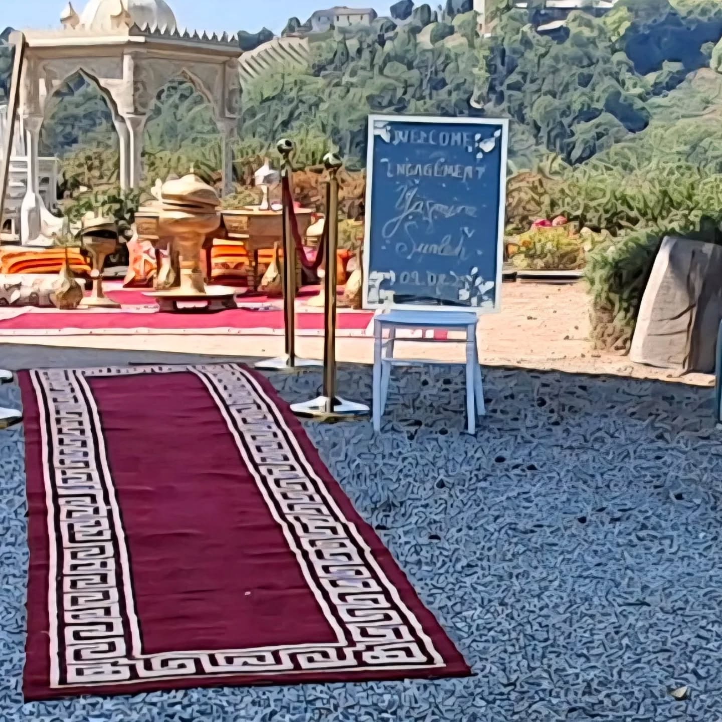 A special engagement party at Villa Rocco today.
#moroccanstyle
#moroccanfood
#italianholiday