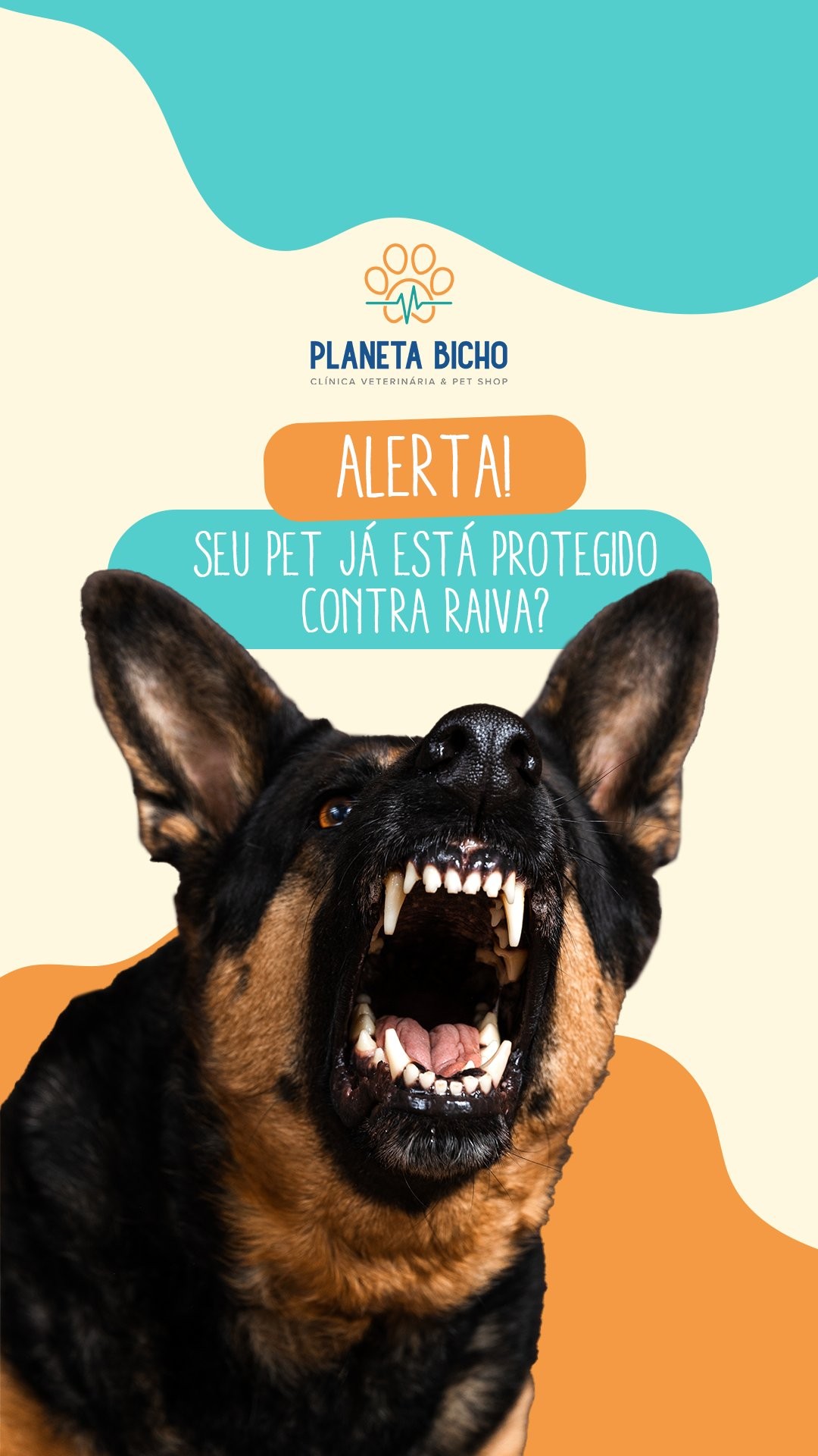 Seu pet já está protegido contra a raiva?
Casos recentes como o de Florianópolis nos lembram que essa doença ainda é uma ameaça real.
⠀
🐶🐱 Reforçamos aqui a importância da vacina antirrábica e explicar por que ela é essencial para a saúde dos pets e da família.
⠀
👉 Verifique a carteirinha do seu pet e já agende a vacinação com nossa equipe.
RT Méd. Vet. José C. Zanella - CRMV-PR n° 3028
#planetabicho #veterinaria #mêsdocachorrolouco #raiva #vacinaçãopet #saudeanimal #vacinaantirrábica #proteção