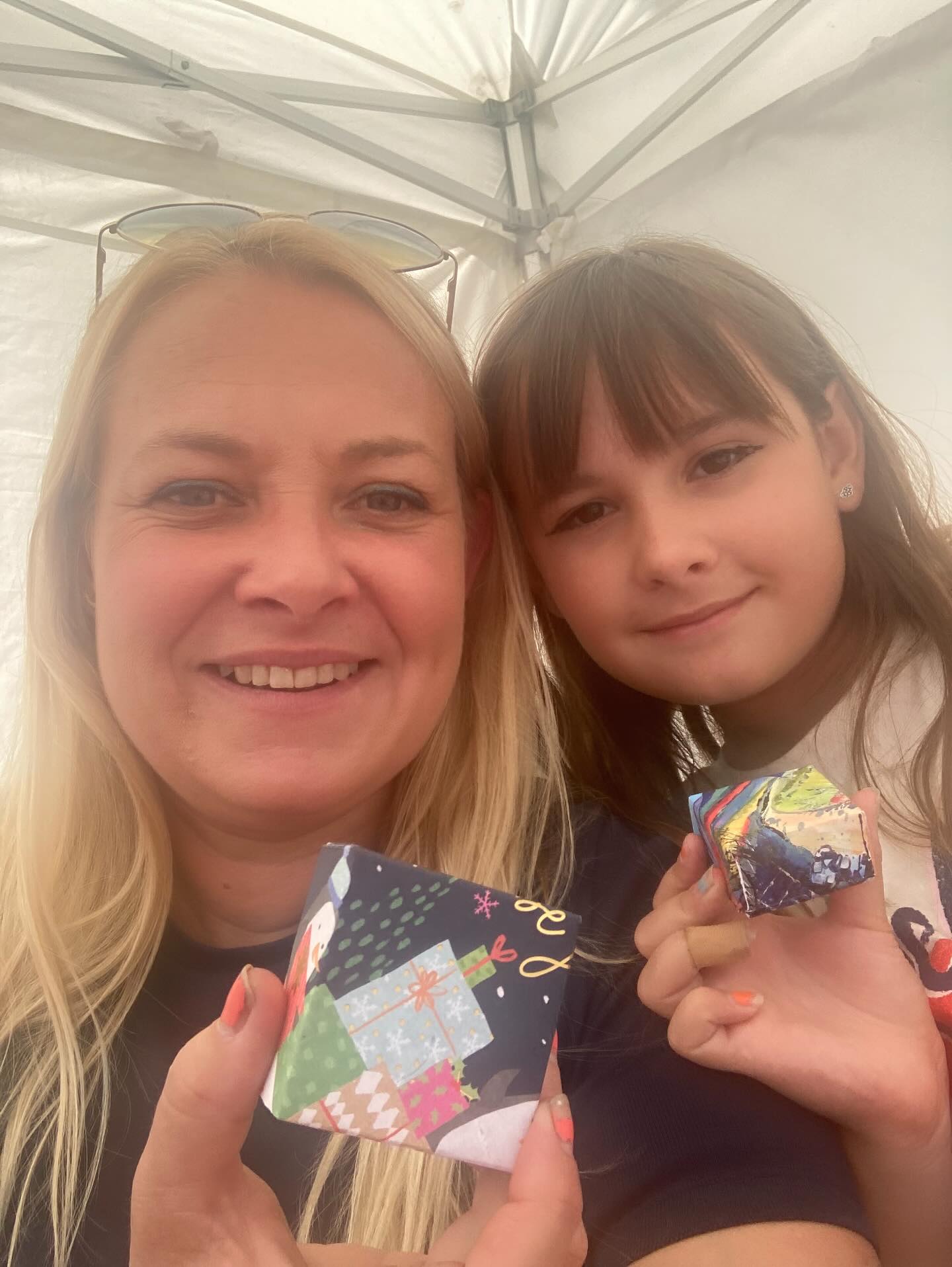 We’re in Truro as the Market Makers today, teaching how to make gift boxes out of old greetings cards… pop down and say hi!! We’re here until 4 and it’s free to learn how to make one! @truro_farmers_market @salt_projects_ltd @visittruro @cornwallshopsmall #truro #giftideas #learnnewskills #art #visittruro #cornwall #truromarket #lemonquay #swisbest