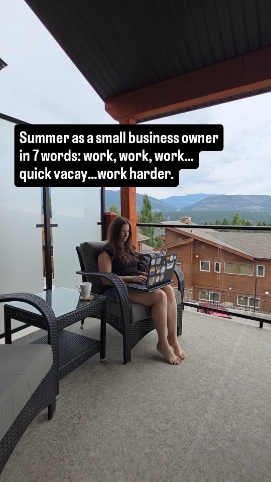 Summer hustle math: work extra hard ➡️ take a few days off ➡️ spend the next week catching up.
Business owners, you know the drill. 😉
Or… let me take a little off your plate so you can actually enjoy the sunshine.
#brandyourself #brandyourbusiness #businessowner #marketingstrategies