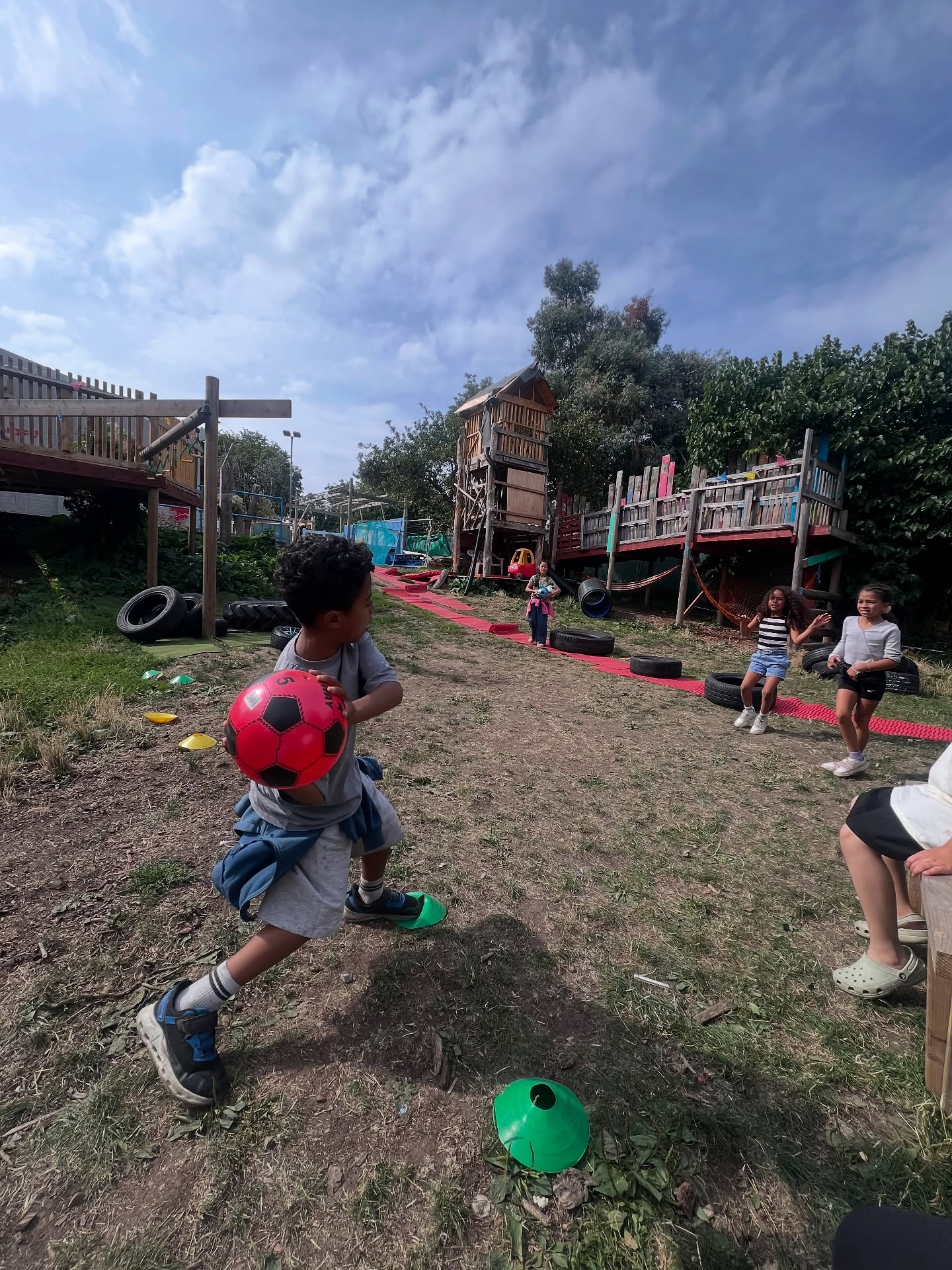 Dodgeball and bench ball at SWAPA… the new gen had no idea what hit them 👀🏐 Old-school games, timeless chaos 😂 #SWAPAfun #DodgeDipRepeat