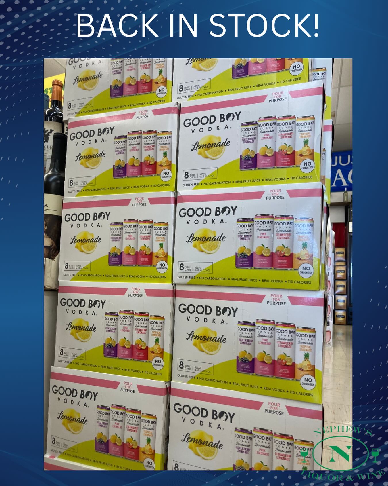 ⛳️ 🍸
Come get your Good Boy! Just arrived today and back on the sales floor. @goodboyvodka #goodboyvodka#upstateny#canada#lakechamplain