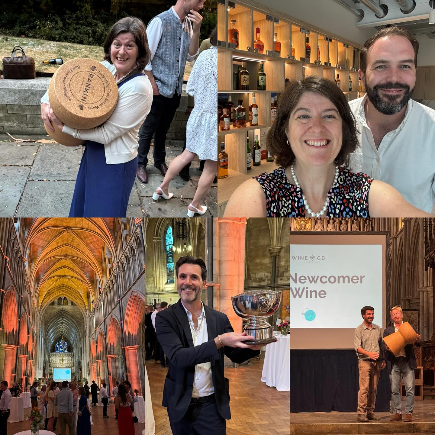 London Town for the fantastic WineGB Awards in Southwark Cathedral and catching up with others in the Spirits sector. #EnglishWhisky #collaboration