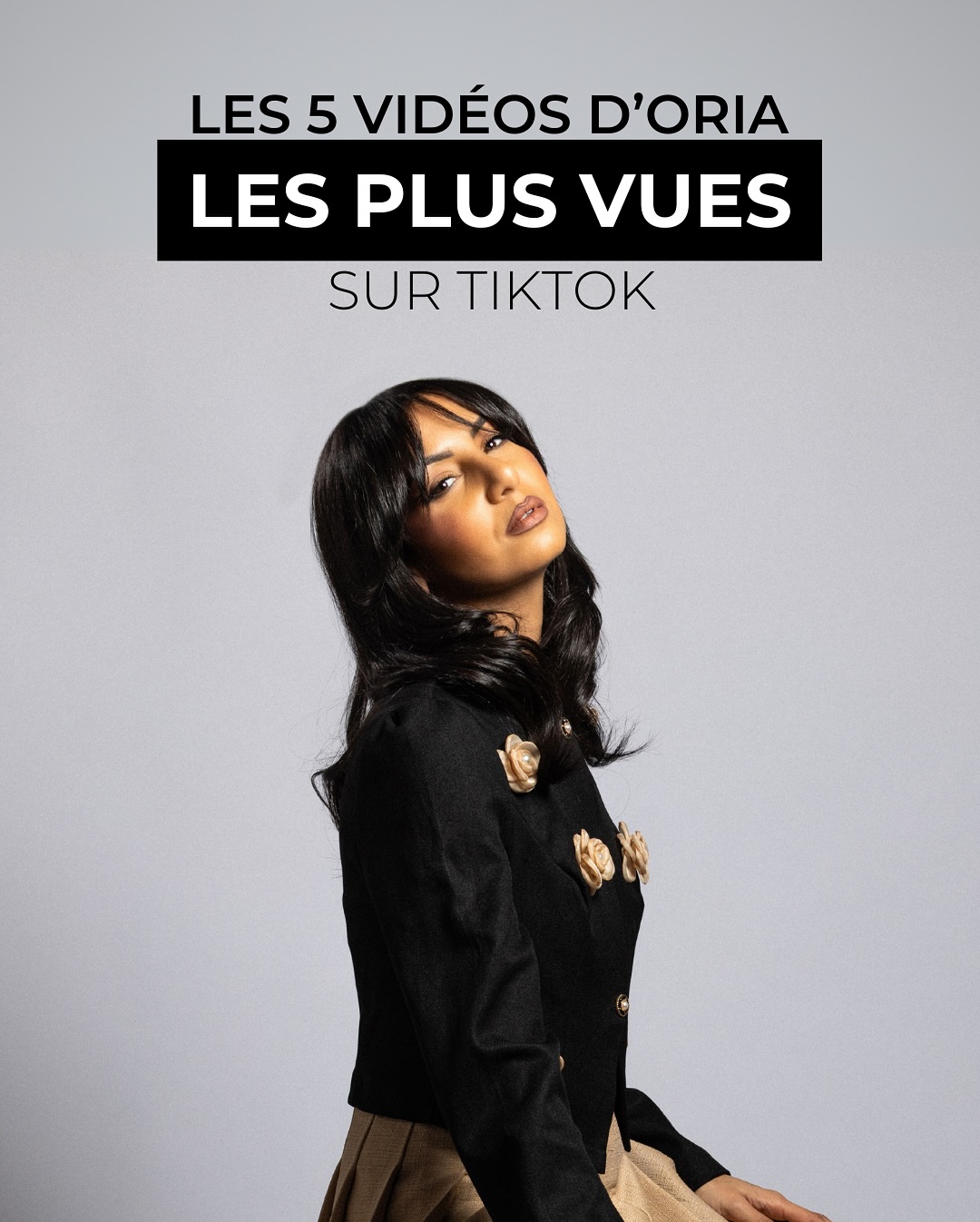 Oria franchit un nouveau cap : 10 MILLIONS DE VUES sur sa dernière vidéo TikTok ! 🎉
À cette occasion, retour sur ses 5 vidéos les plus virales 💫
Merci à tous ceux qui regardent, commentent et partagent.
C’est ensemble qu’on construit cette histoire. 🙏
🔁 Continuez à suivre Oria pour découvrir ses prochaines créations
@oria__off ✨