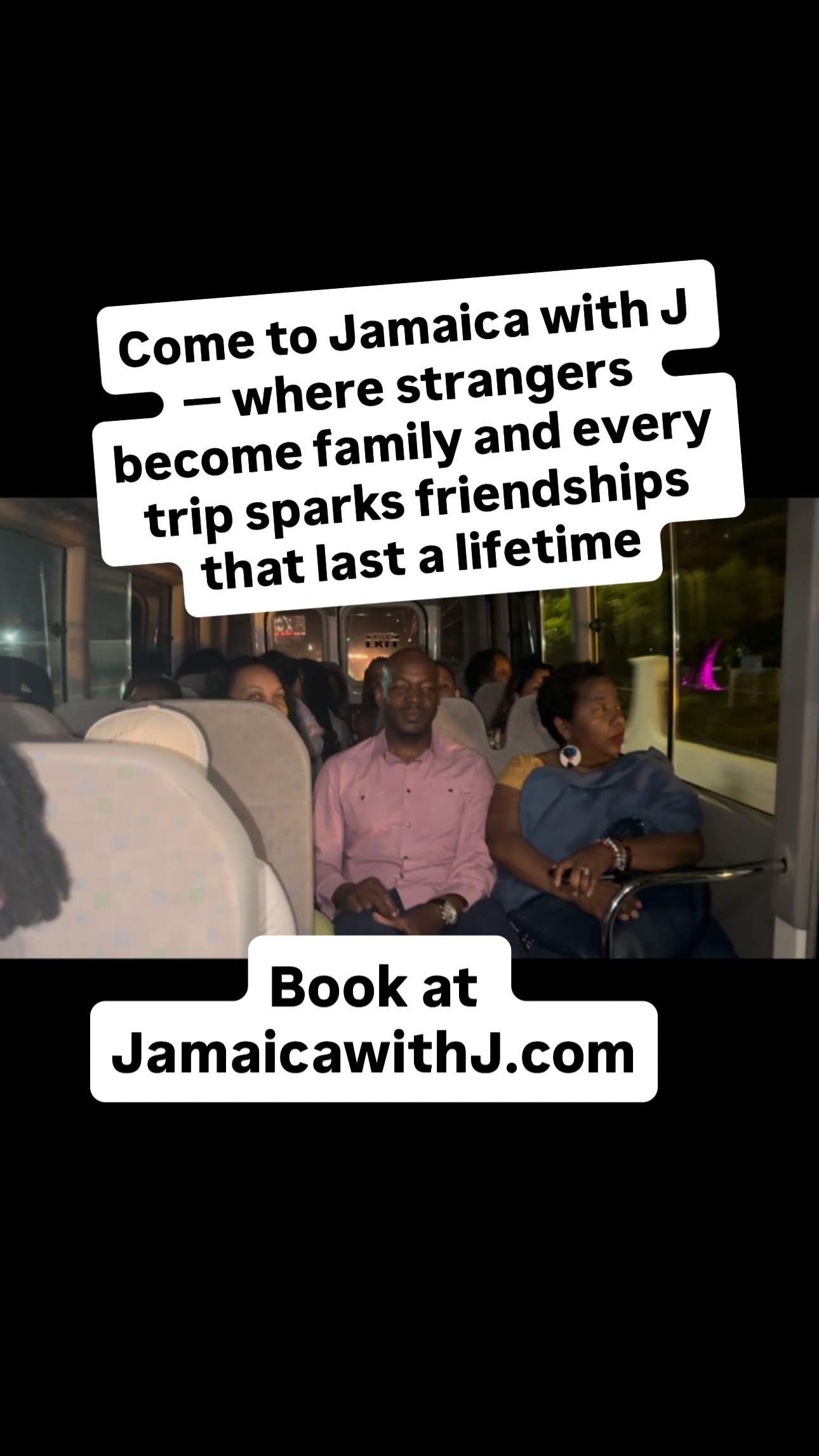 On the road with nothing but good vibes, Bob Marley, and my Jamaica with J family 🚌🎶☀️ #NoWorries #JamaicaWithJ #ThreeLittleBirds #IslandVibes #TravelFam #OneLove #visitjamaica🇯🇲 #kingstonjamaica #reggaemusic #jamaicawithj #dancehallmusic