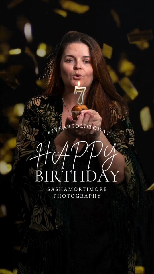 Today is my Biz Birthday!
In the 7 years since I registered my first business I have never actually celebrated it. 🤯
Today didn’t go as planned.
Instead of an epic self-portrait shoot for my business birthday, I spent most of it in bed with a migraine.
But I still lit a cupcake, took a few photos (with some cheeky kid photo-bombers), and celebrated the best I could because life’s too short to wait for perfect.
7 years ago, I had a camera, a dream, and no clue how much this would change me.
Since then, I’ve grown businesses, babies, and a belief in the power of women being truly seen.
Here’s to 7 years of soulful shoots, deep conversations & unforgettable moments with YOU. 💛
🎁 Stay tuned for 7 days of celebrations & surprises start now.🎉🎉🎉