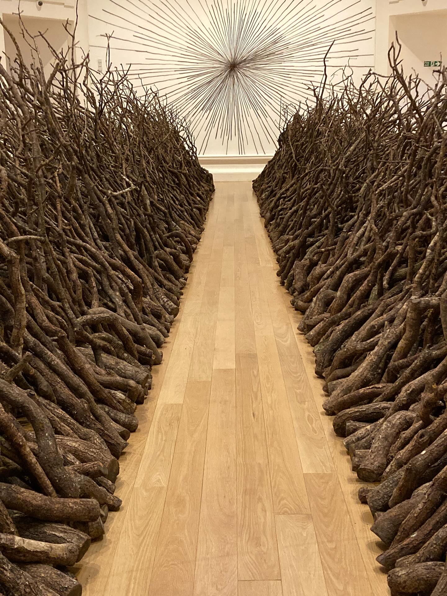 Andy Goldsworthy Fifty Years exhibition in Edinburgh. Just the best exhibition I have seen for a long time. Well worth a visit, open until Nov 2 ‘25. #landart#andygoldsworthy#nationalgalleriesscotland#