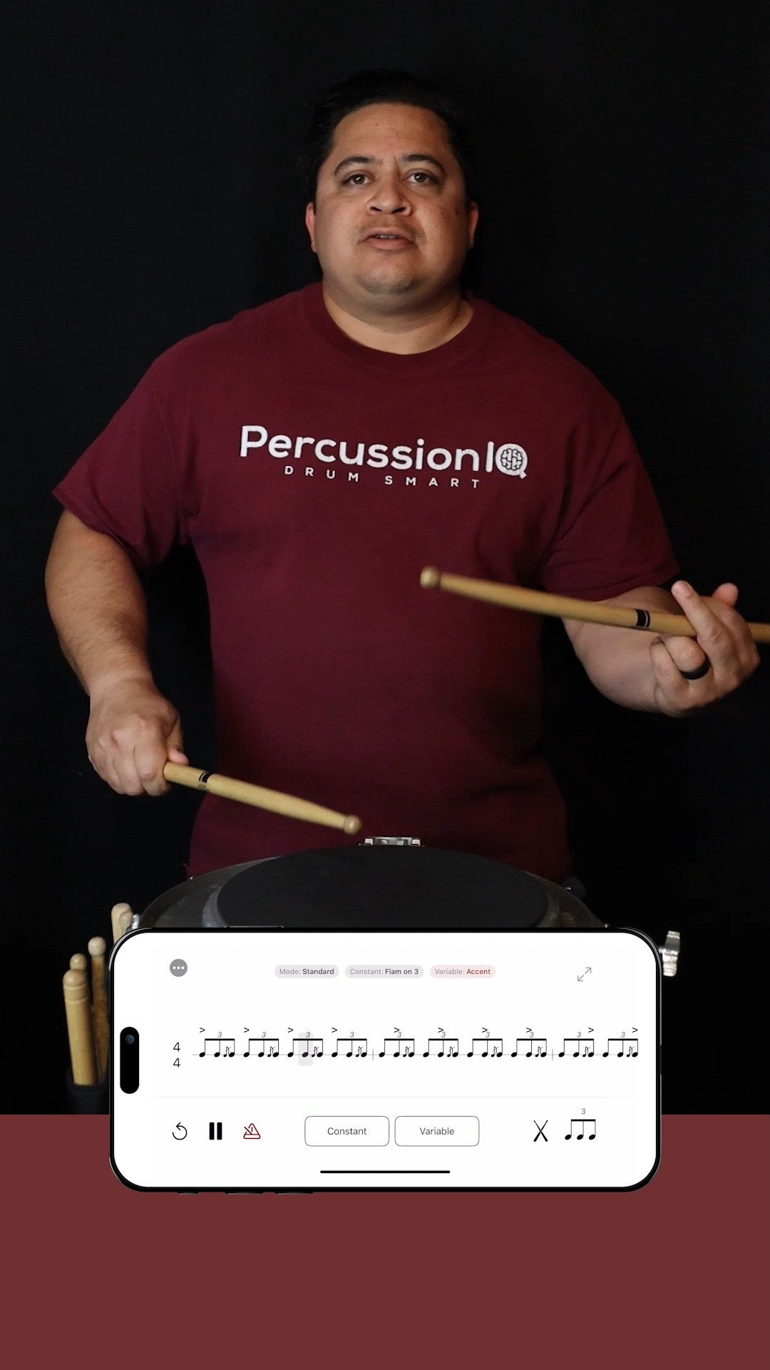 🎶 Flam on the 3rd Partial, a classic 🎶
GridLab is the core tool that will come with the PercussionIQ App. Learn about how the tool works and its full feature set in the full-length video on YouTube (link in our bio).
🚀 YOU CAN NOW DOWNLOAD OUR APP 🚀 The Percussion IQ App is now available on the Apple App Store, for free.
Visit the link in our bio or comment the word "Download" to get the free app on your device!
WHAT IS THE PERCUSSION IQ APP?
Our app is the practice tool built to help you #drumsmart Expand your vocabulary, build chops, and attain mastery over your craft. Available now, free, on IOS. On Android in Fall 2025.
WANT TO LEARN MORE?
Visit the link in our bio and click "Learn More"
#percussioniqapp #iq #percussioniq #snare #quad #percussionist #wgi #dci #indoordrumline #drumline #drum #drumcorps #music #marchingarts #drummunity #marchingpercussion #marching #snaredrum #tenordrums #marchingsnare #bandsofamerica #percussioneducation