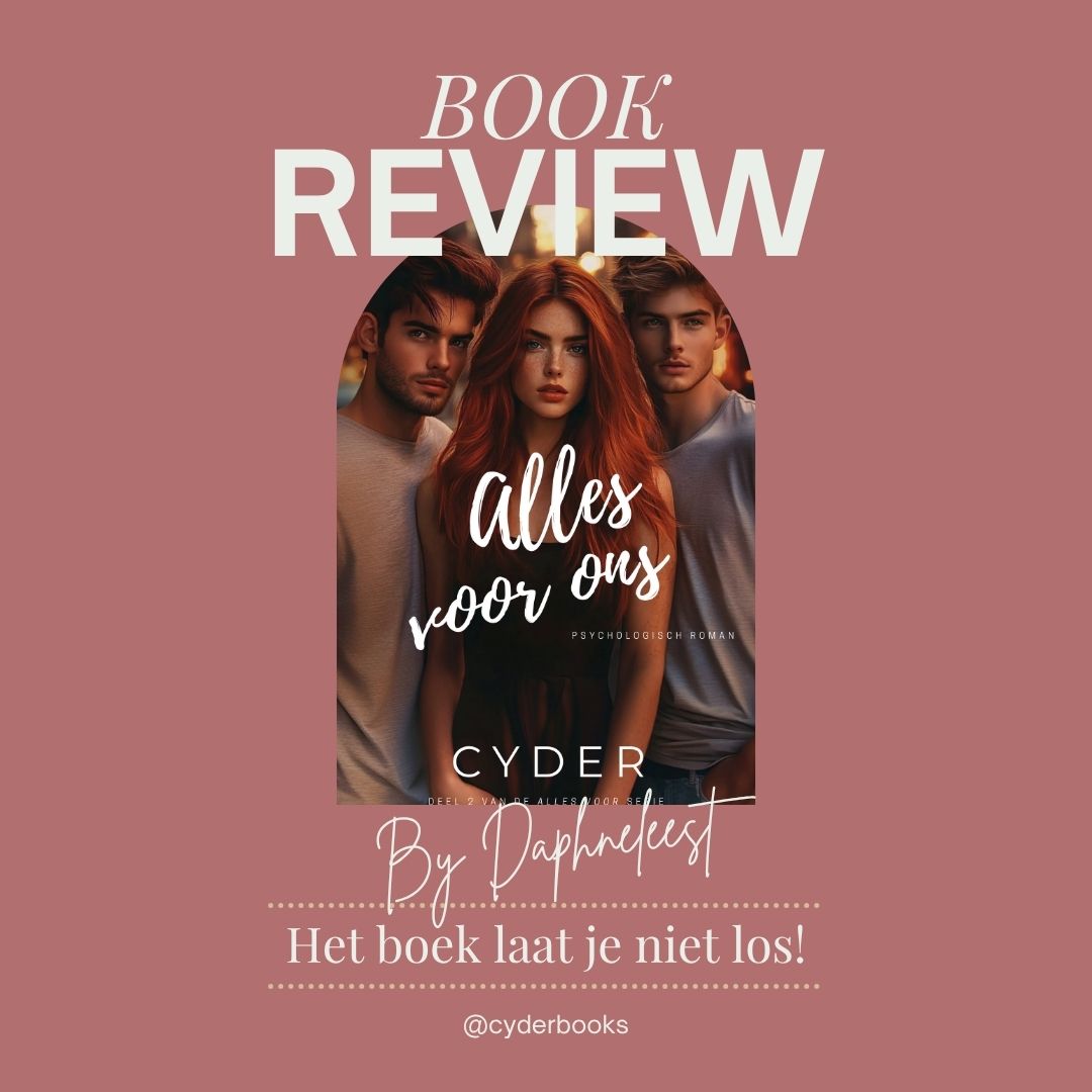 Wat lezers voelen bij Alles voor ons is precies wat ik hoopte: het is geen verhaaltje, maar een echte rollercoaster aan gevoelens.
Dit boek gaat over wat overblijft nadat alles in puin ligt. Over keuzes, angst, woede, loyaliteit — en over wat liefde lijkt, maar soms iets anders is.
Deze reacties bewijzen dat dit tweede deel niet zomaar een vervolg is, maar een verhaal dat dieper durft te gaan maar dus ook enorm confronterend is.
📚 Alles voor ons is samen met deel 1 tijdelijk verkrijgbaar aan combiprijs via www.cyderbooks.be
🖋️ Gesigneerd. Met extraatje. Print-on-demand. Bestellingen verwerk ik op woensdag en zondag.
#AllesVoorJou #CyderBooks #IndieAuteur #PsychologischeRoman #Bookreview #Hebban #BookstagramNL #Boekentip #RomantiekMetDiepgang #allesvoorons