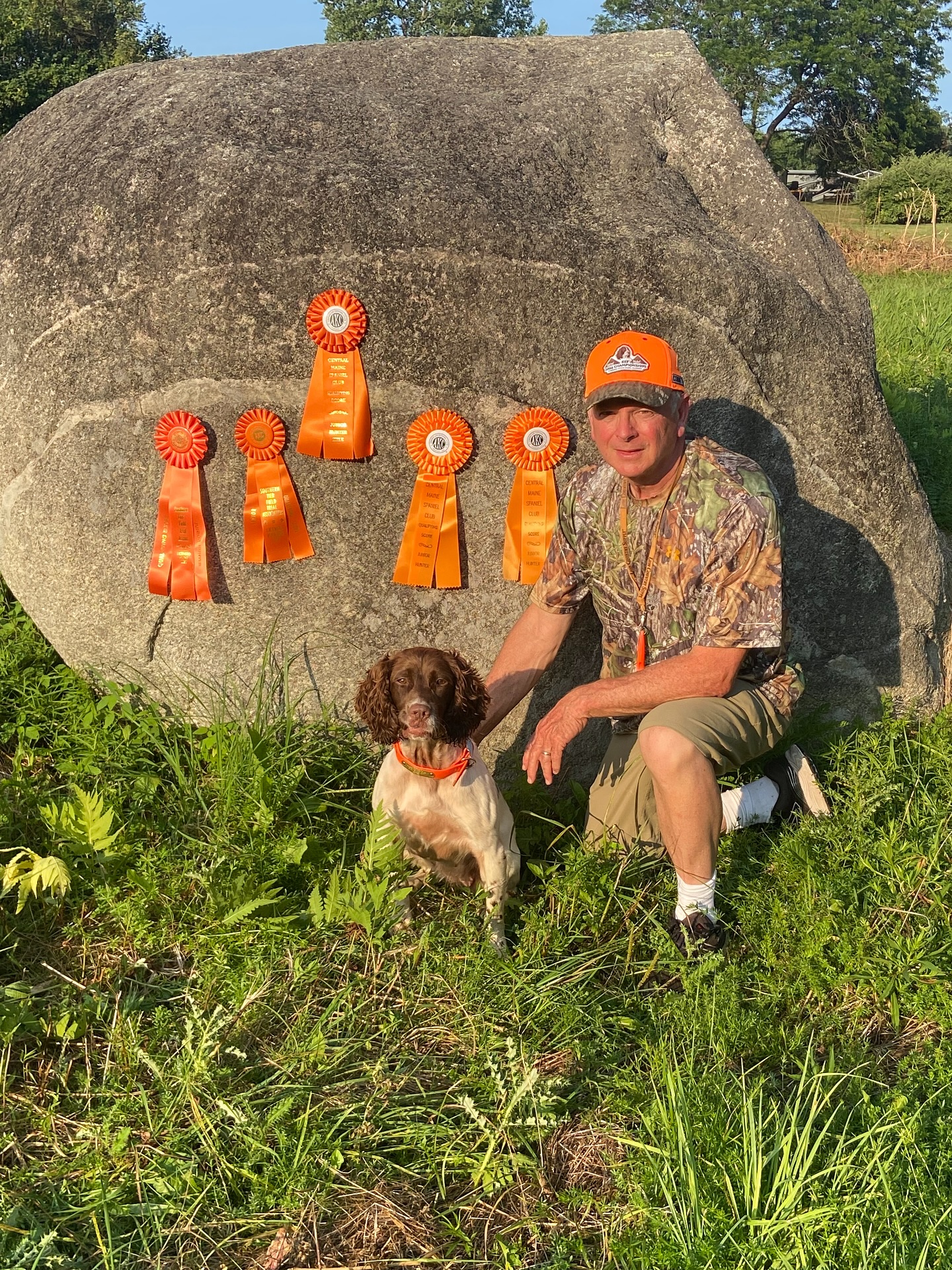 Clair, earned 2 Junior Hunt Test passes at the Southern Tier Spaniel Hunt Test and 2 Junior passes at the Central Maine Hunt Test. TITLE!!!After months of focused training, this talented spaniel—and her committed trainer John—showcased a great connection in the field together.
Earning a Junior pass is no small feat—it demonstrates that a young gun dog understands the foundations and control in the field. John and Clair rose to the challenge, navigating marked retrieves and while communicating seamlessly with her handler. Their success is a testament to consistent development, positive reinforcement, and the hard work that goes into every training session.
We’re incredibly proud to see these two already making their mark. As John and Clair continue to build on this achievement, we look forward to guiding them toward their next goals in the field—and to sharing more stories of their progress along the way.
If you’re inspired by their success and want to learn how we prepare our spaniels for hunt tests, field trials and upland hunting, visit us at www.spanieltraining.com to discover our full lineup of programs.
#thecraneyhillkennelway #toddagnewtraining #toddagnewspanieltraining #gundogs #gundogsofinstagram
