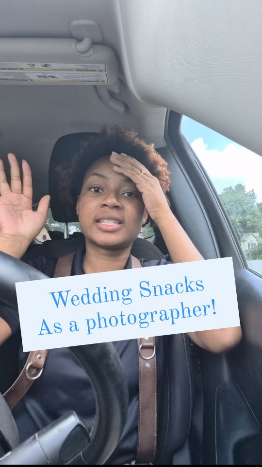 Wedding photographers! What's in your snack bag????
#luciascreations #atlantaphotographer #weddings #photographer #weddingphotographer