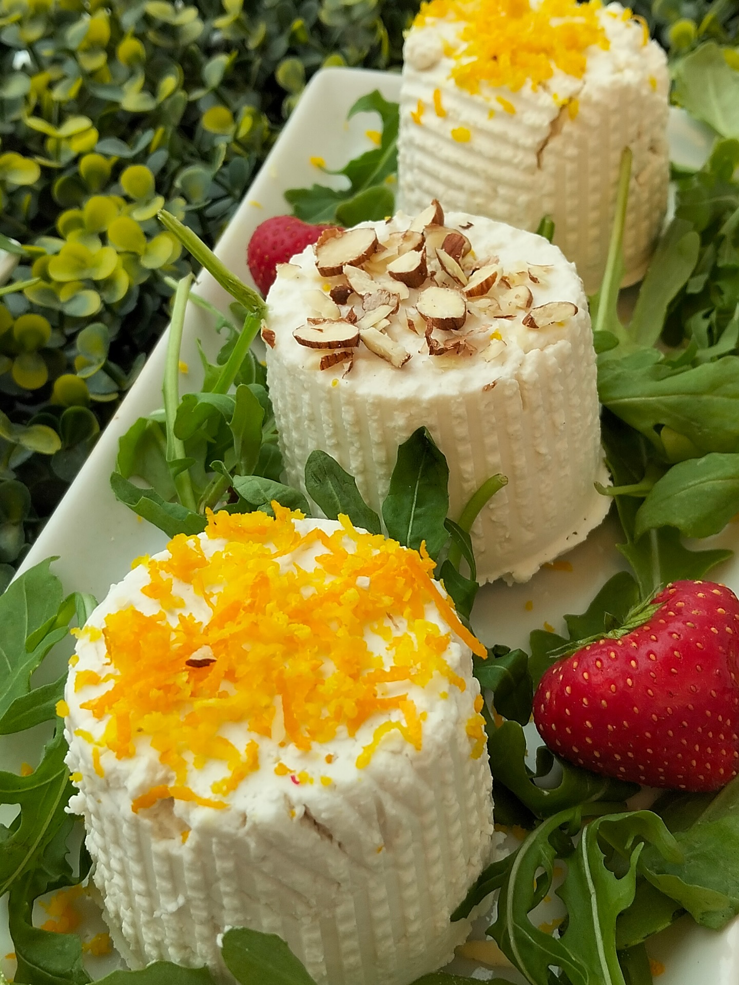 Fresh and irresistible! 🐃
You can now order 150g of our premium Fresh Buffalo Ricotta Cheese – creamy, rich, and crafted with care.
Choose your favorite flavor:
🍋 With Lemon Zest – Bright & tangy freshness
🌰 With Almonds – Nutty & rich
🍊 With Orange Zest – Sweet citrus aroma
🥄 Trio – All three fruity/nutty flavors in one tasting set
🍯 With Honey – Naturally sweet and smooth
🍫 With Cocoa – Silky, chocolate indulgence
Order today and treat yourself to authentic artisan quality!
#FreshCheese #BuffaloRicotta #ArtisanCheese #CheeseLovers #GourmetFood #LemonZest #OrangeZest #Almonds #HoneyLovers #CocoaLovers #CheeseAddict #FoodieDelight #ArtisanDairy #CheeseOfTheDay #FarmFresh