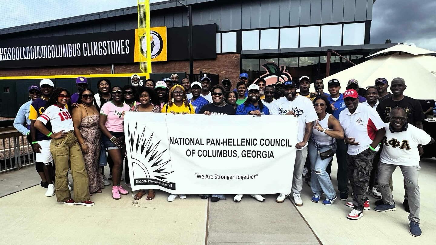 Take me out to the ball game! Members of the Columbus Metropolitan Alumnae Chapter attended National Panhellenic Council (NPHC) Night Out with the Clingstones. #nphc #nphcgreeks #columbusclingstones #divine9