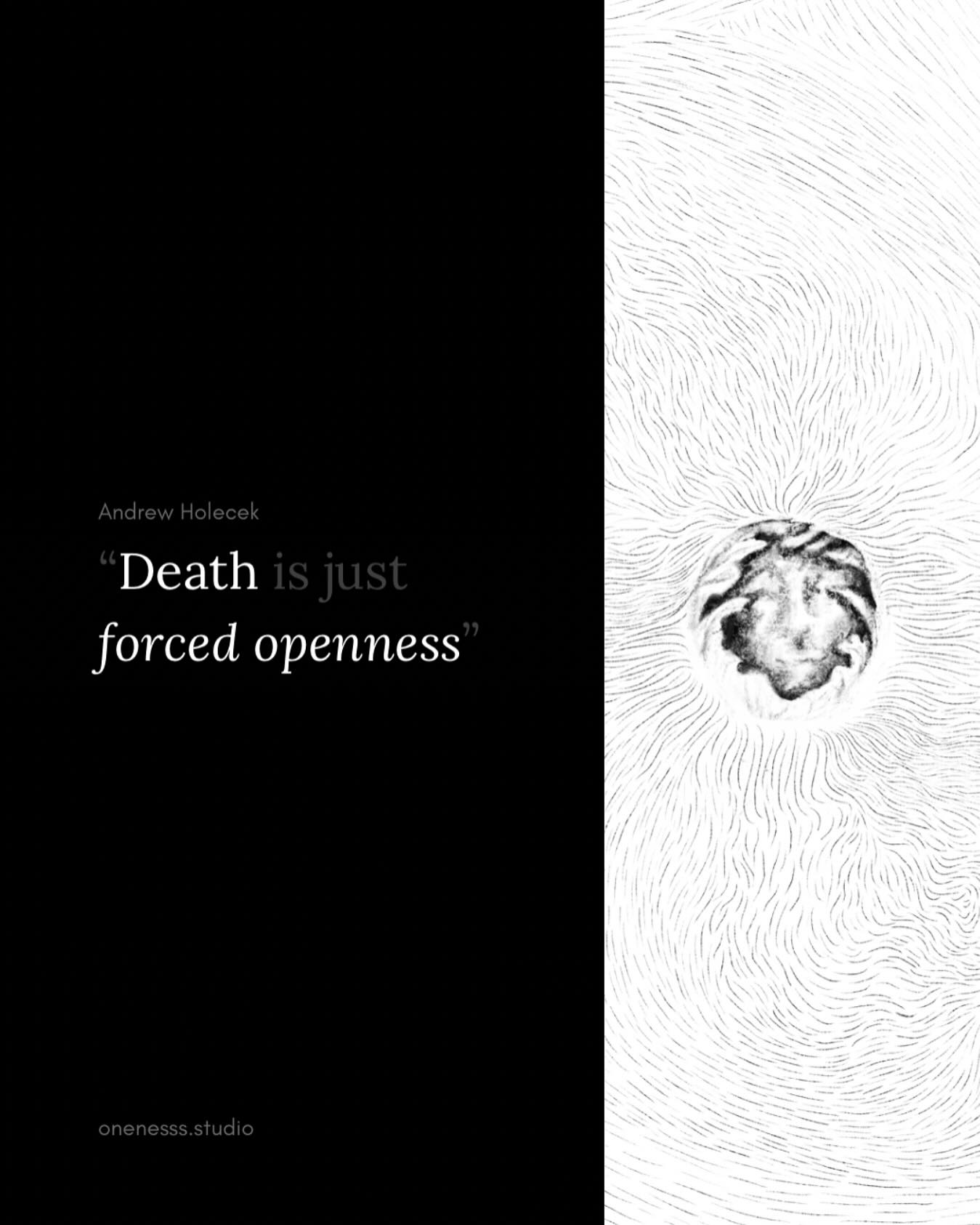🚪
From the book:
Reverse Meditation: How to Use Your Pain and Most Difficult Emotions as the Doorway to Inner Freedom
by Andrew Holecek @andrewholecekauthor
Art: @_coarty
.
.
.
.
#reversemeditation#oneness#wholeness#emptiness#meditation##buddhistwisdom#andrewholecek#book#spiritualawkening#lifepractice#life#reality#duality#polarity#onenesssstudio#duality#nondualmind#conditionalandunconditonal#unity#coarty#onenesssstudio