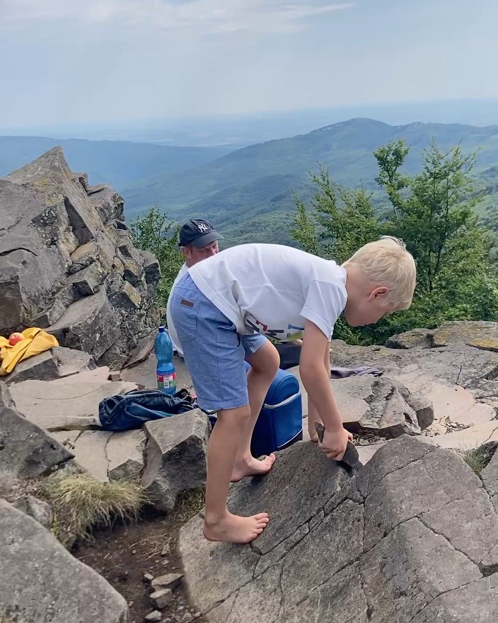 Super nice hike with my dad, who’s been hiking all his life.
Sninský kameň, summer 2025