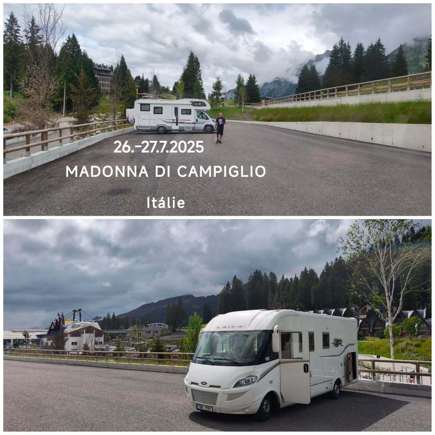 Nejdražší parkování za tuto naši cestu... Ale proč bychom nedali 30€ za den a noc za trochu nostalgie u lanovky na Grosté, kam jezdíme na lyžích z @rifugiosolander už pár let každou zimu. 😂😇😉
Večer jsme to ještě stihli procházku do centra Madonny, kde jsme kupodivu nikdy nebyli. A další den si dali napůl cyklo a napůl pěší výlet na Monte Lussari, viz další dva Reels.
📍46.2375576N, 10.8364677E
#vimteamcz #visititaly #park4night #parkovanivitalii #laikacamper #visitdolomites #dolomity