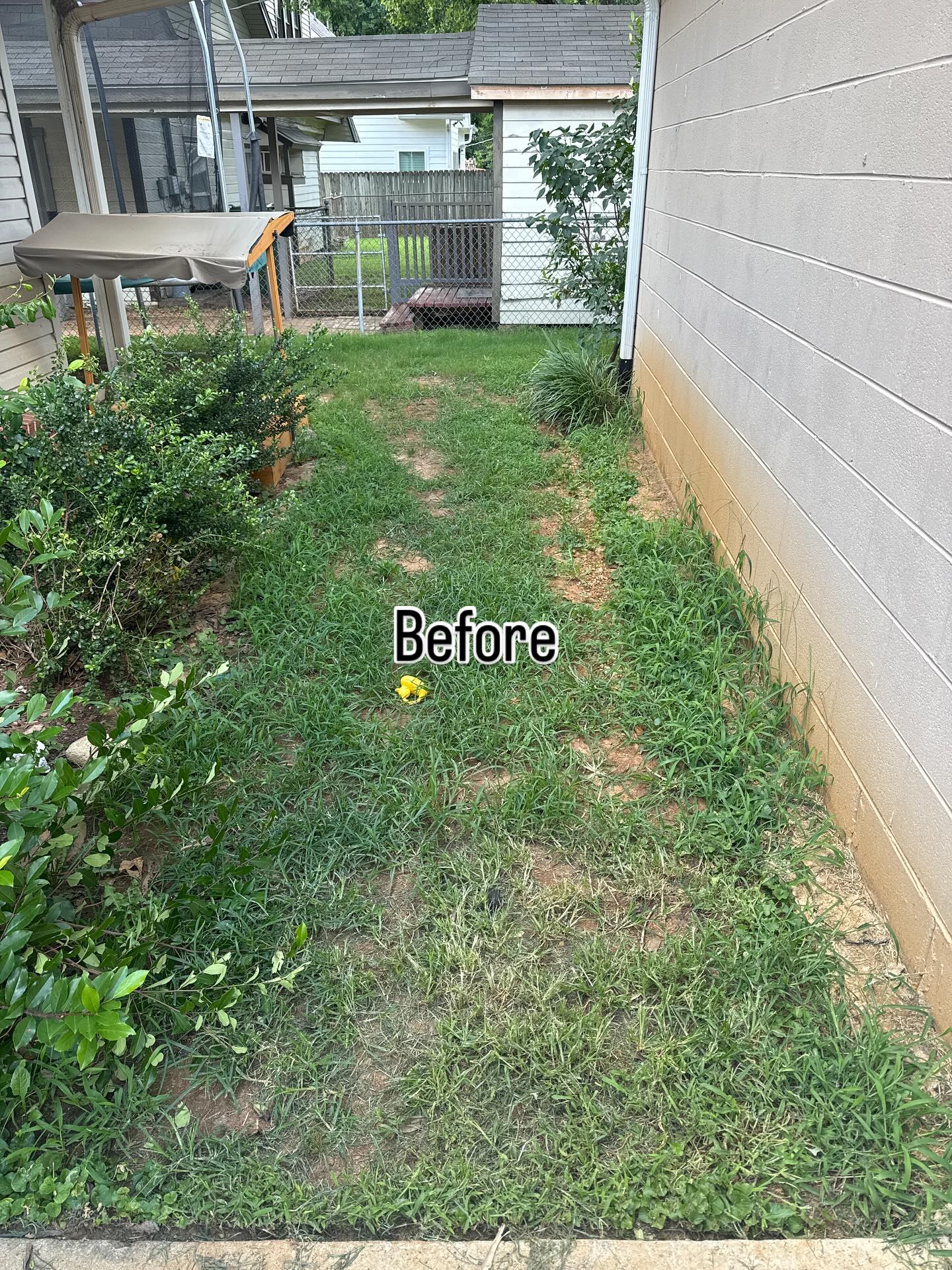 From patchy grass to a glowing garden path My girlfriend, our 4- and 8-year-old, and I tackled this weekend project together — and the kids loved every minute! If you’re looking for a fun way to bond, create memories, and make your home shine, grab your family and try a project like this. The smiles at the end are worth every bit of the work ❤️#lawncare #landscaper #familytime #huntsville #huntsvegas