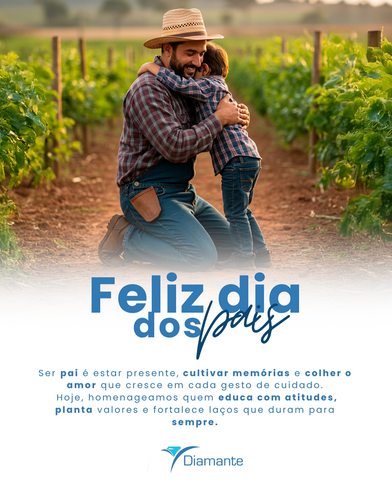 ✨ Hoje celebramos quem planta amor, colhe memórias e fortalece laços para toda a vida. 💙
Feliz Dia dos Pais! 🌱👨👦
#DiaDosPais #AmorQueFica #Gratidão