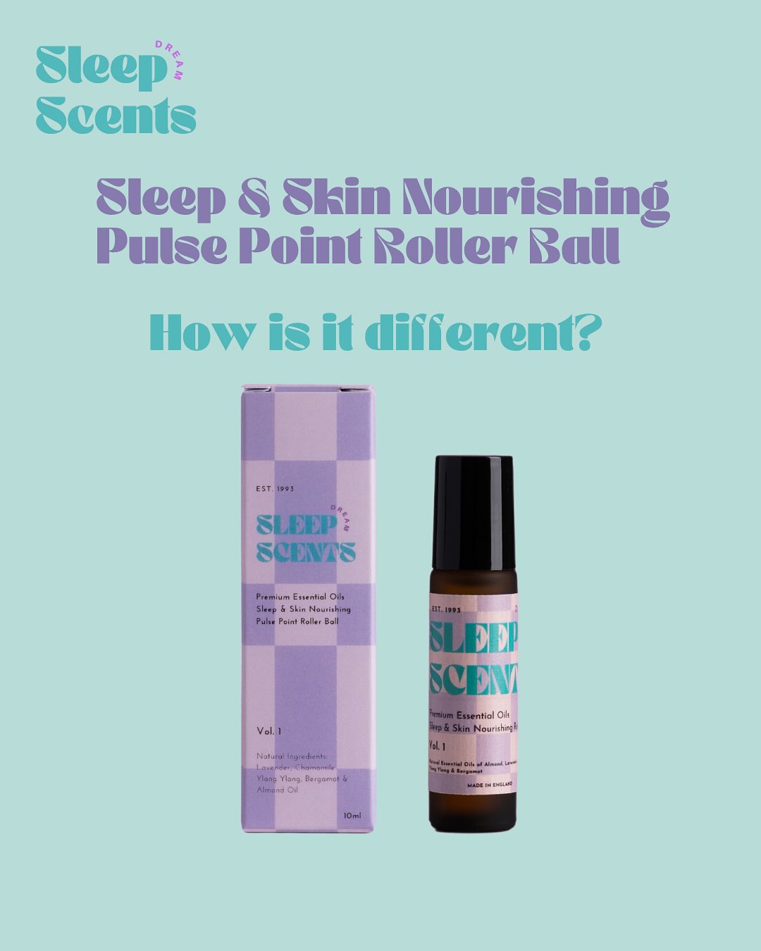 Sleep Scent’s Sleep & Skin Nourishing Pulse Point Roller Ball - Why is it Different?
#sleep #scents #rollerball #essentialoil #lavender #ylangylang #almond #bergamot #chamomile #longevity #sleepdisorders #sleepbetter