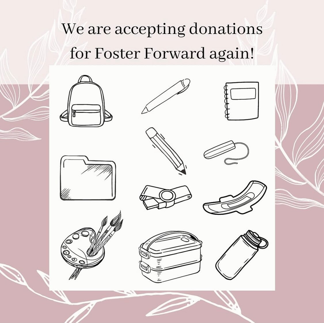 It’s that time of year again! We are partnering with Ink Fish Books to collect some back-to-school essentials and basics for donating to Foster Forward!
For the month of August we will be collecting the following list of items, and accepting cash donations! All cash donations will be matched by @inkfishbooks!
They are always in need of:
- Feminine hygiene products
- Pens and pencils
- Folders
- Notebooks
- Art supplies
- Markers
- Crayons
- Construction paper
- Pencil cases
- Flash drives
- Water bottles
- Lunchboxes
- New/gently used backpacks
Ages 9-18
Donations can be dropped off at Ananda Hair Lounge at 49 Water St. OR Ink Fish Books at 488 Main St.!
We are so excited to help out foster kids in our area receive much needed back to school supplies and to live out the mission at Foster Forward to empower lives impacted by foster care!
.
.
.
.
.
#givingback #community #fosterforward #backtoschool #discoverwarren