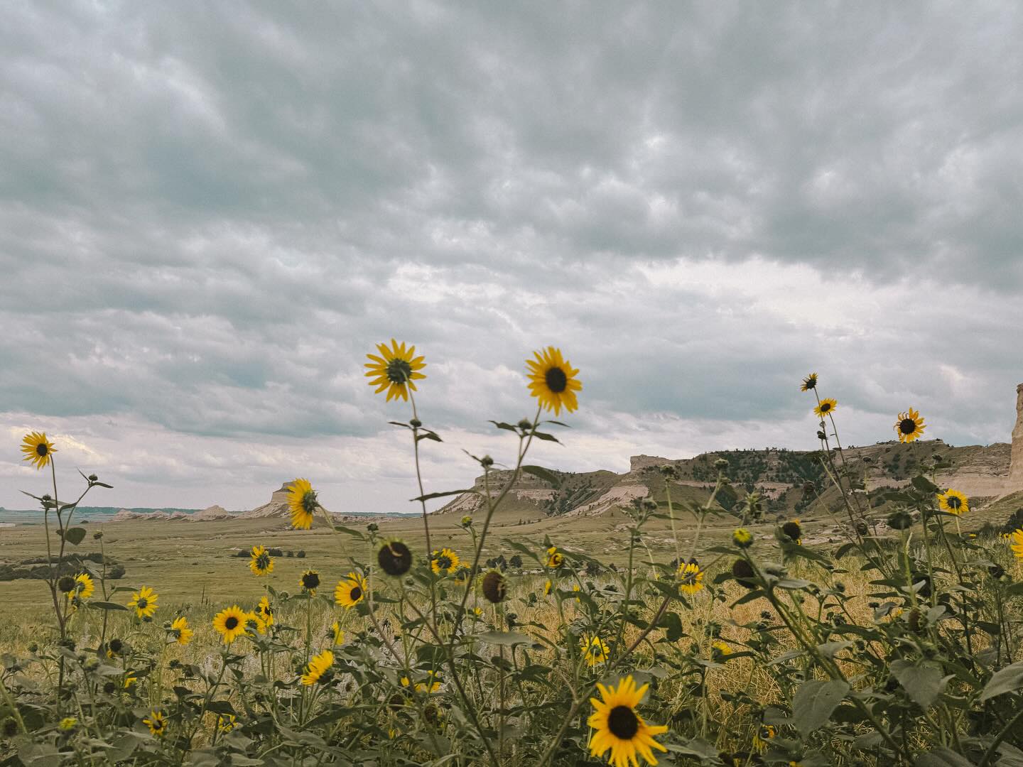 πScotts Bluff, Nebraska, Old Oregon Trail π